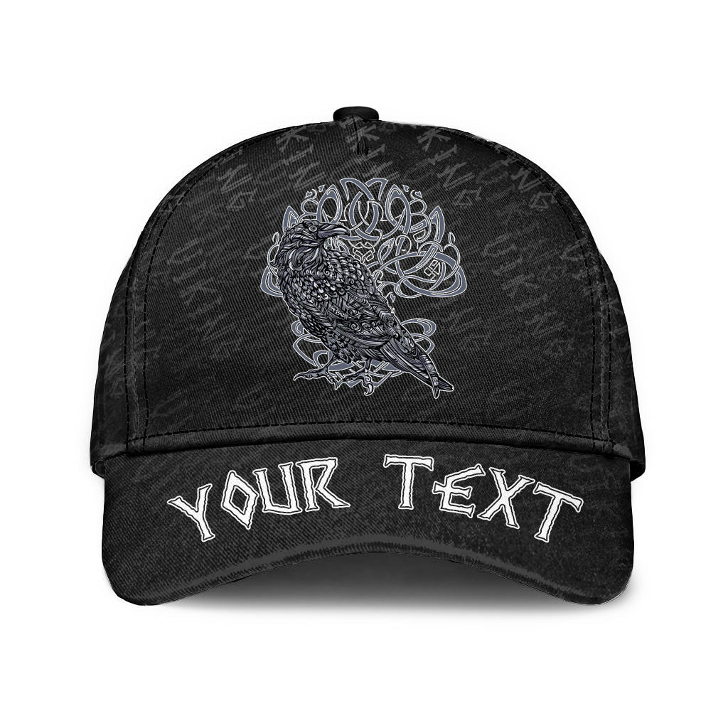 Viking Classic Cap (Custom) Odin and Axes Classic Cap RLT12 Trucker Hats Custom Hats Gifts For Men & Women