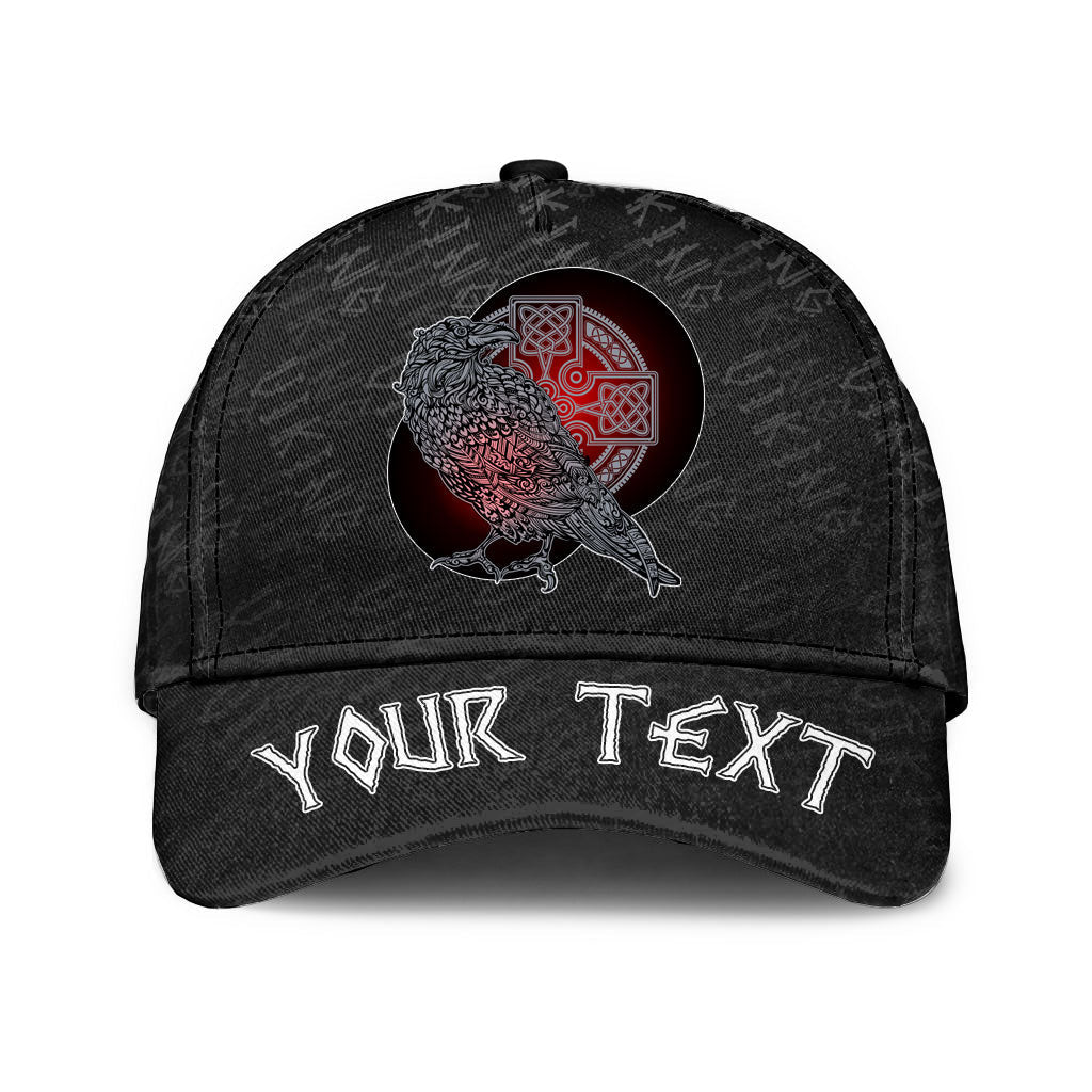 Viking Classic Cap (Custom) Reven Triskele Classic Cap RLT12 Trucker Hats Custom Hats Gifts For Men & Women