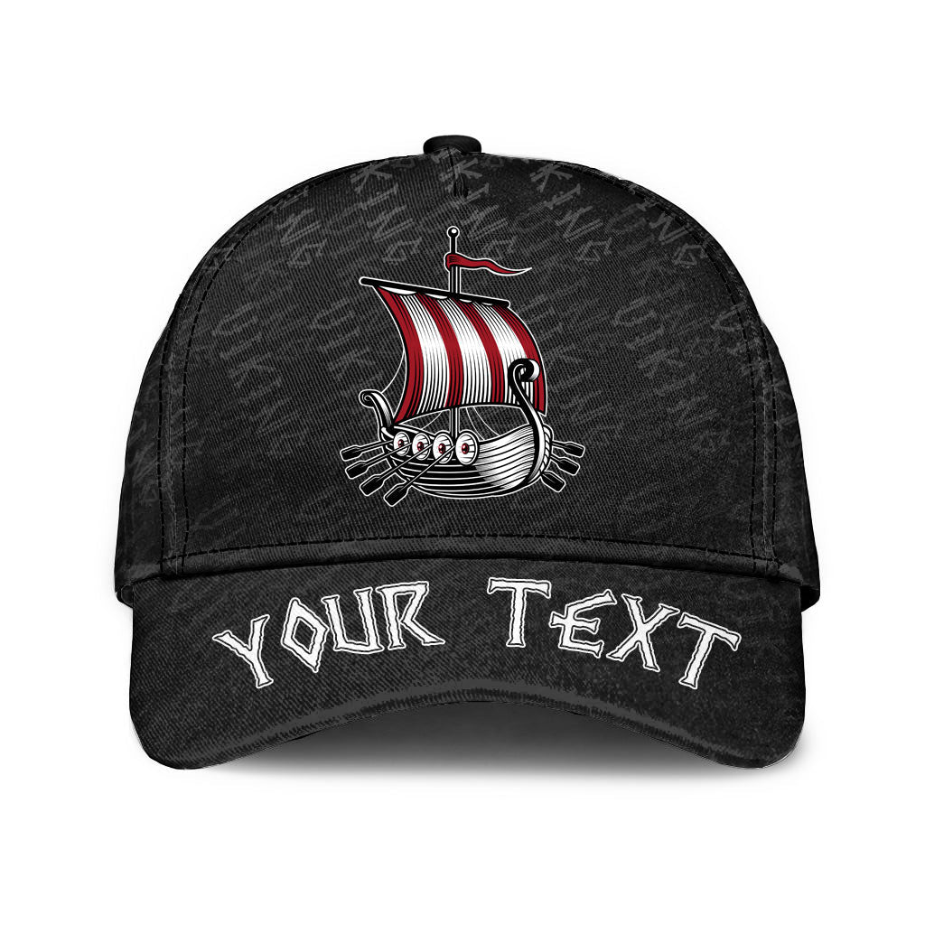 Viking Classic Cap (Custom) Ship Of Viking Classic Cap RLT12 Trucker Hats Custom Hats Gifts For Men & Women