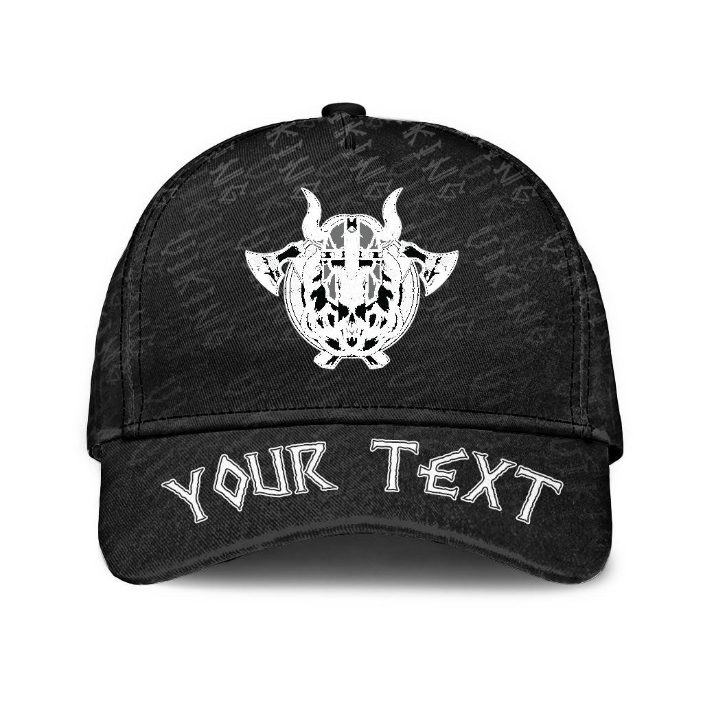 Viking Classic Cap (Custom) Skull Character Classic Cap RLT12 Trucker Hats Custom Hats Gifts For Men & Women