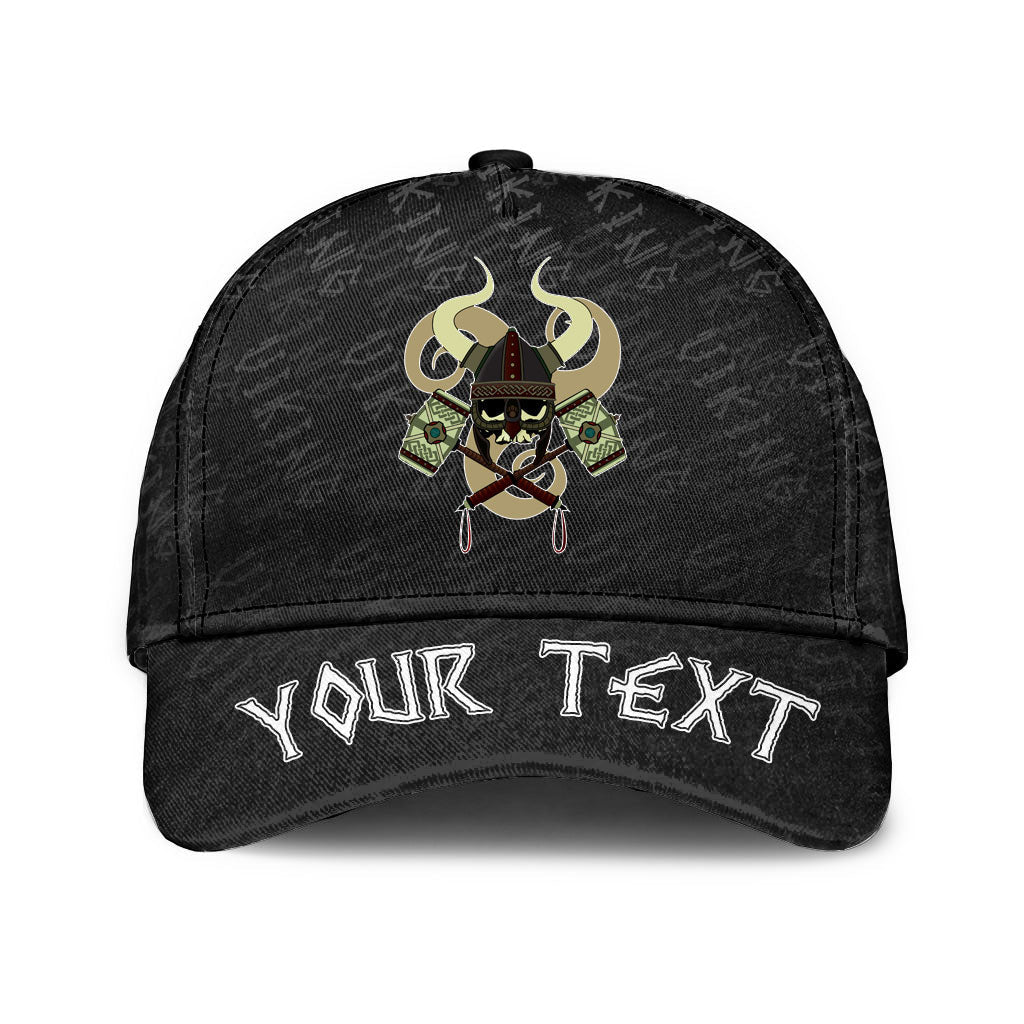 Viking Classic Cap (Custom) Skull Classic Cap RLT12 Trucker Hats Custom Hats Gifts For Men & Women