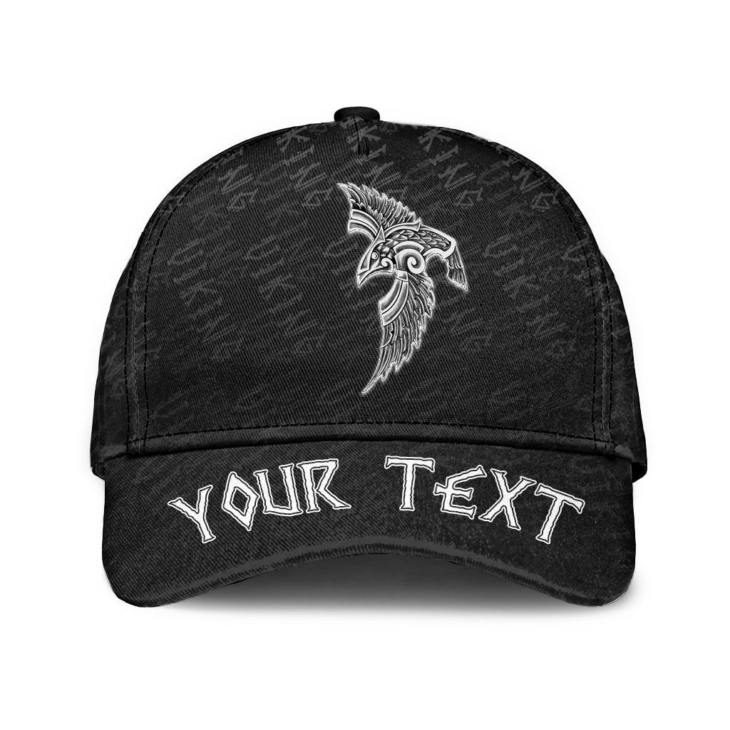 Viking Classic Cap (Custom) Special Raven Classic Cap RLT12 Trucker Hats Custom Hats Gifts For Men & Women
