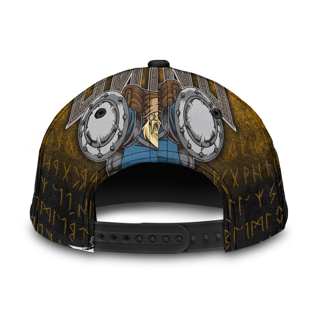 Viking Classic Cap Hiking or Valhalla Classic Cap RLT12 Trucker Hats Custom Hats Gifts For Men & Women