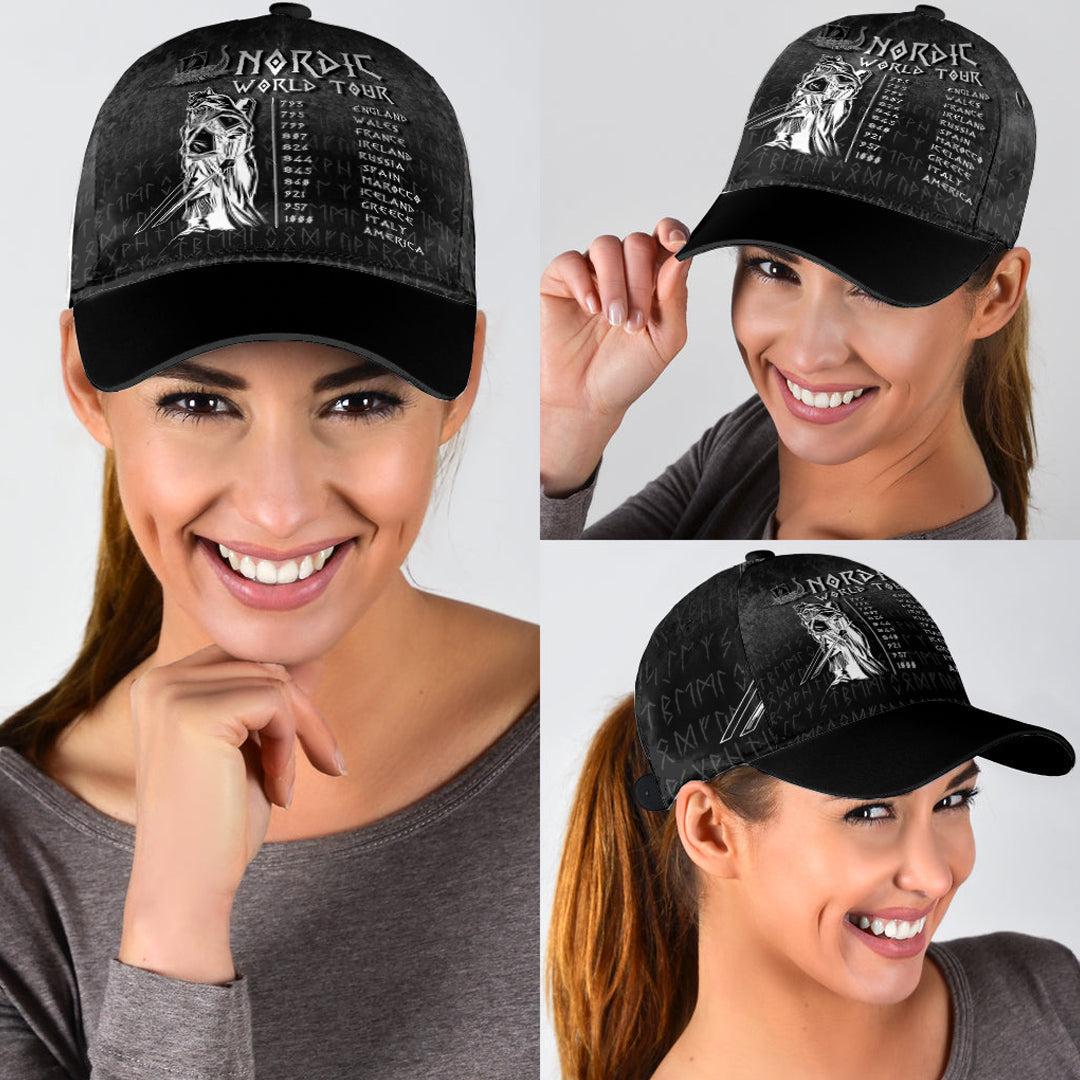 Viking Classic Cap Nordic World Tour Classic Cap RLT12 Trucker Hats Custom Hats Gifts For Men & Women