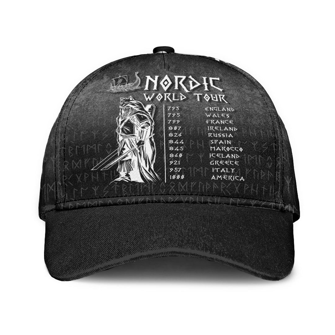 Viking Classic Cap Nordic World Tour Classic Cap RLT12 Trucker Hats Custom Hats Gifts For Men & Women