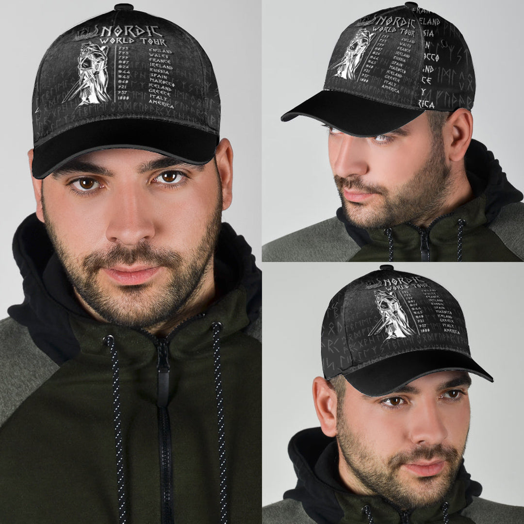 Viking Classic Cap Nordic World Tour Classic Cap RLT12 Trucker Hats Custom Hats Gifts For Men & Women