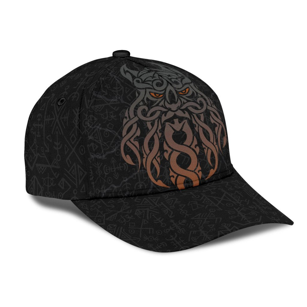 Viking Classic Cap, Odin God Furthark Tattoo Special RLT12 Trucker Hats Custom Hats Gifts For Men & Women