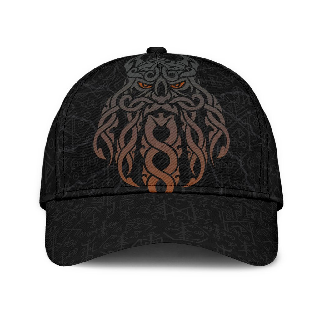 Viking Classic Cap, Odin God Furthark Tattoo Special RLT12 Trucker Hats Custom Hats Gifts For Men & Women