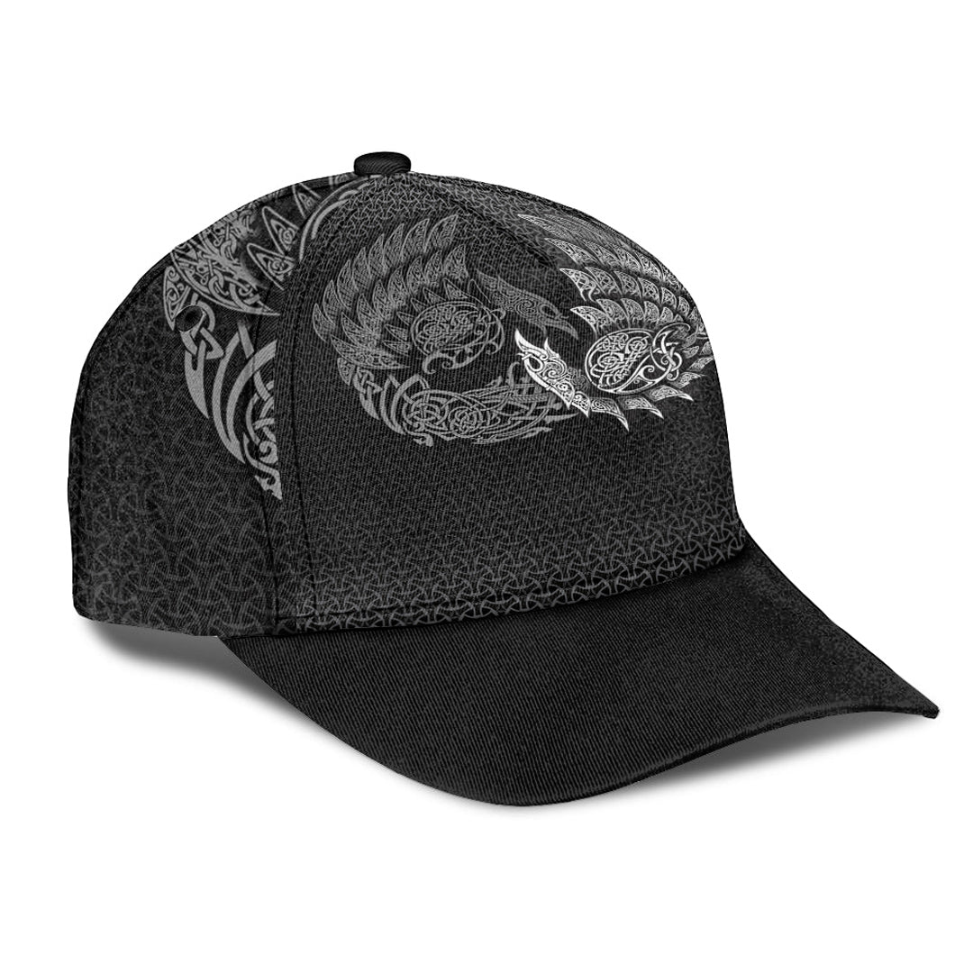 Viking Classic Cap Ragnarok Huginn Muninn Special Version Classic Cap RLT12 Trucker Hats Custom Hats Gifts For Men & Women
