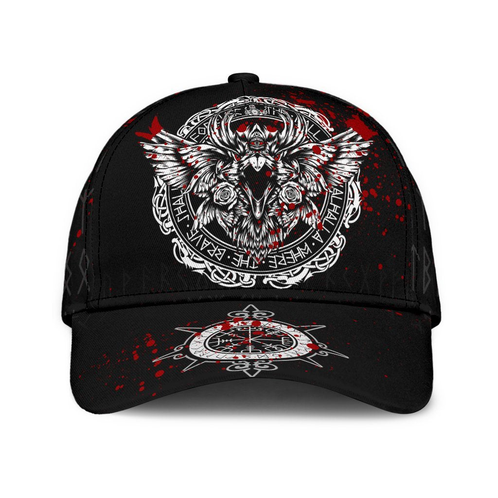 Viking Classic Cap, Raven Blood RLT12 Trucker Hats Custom Hats Gifts For Men & Women