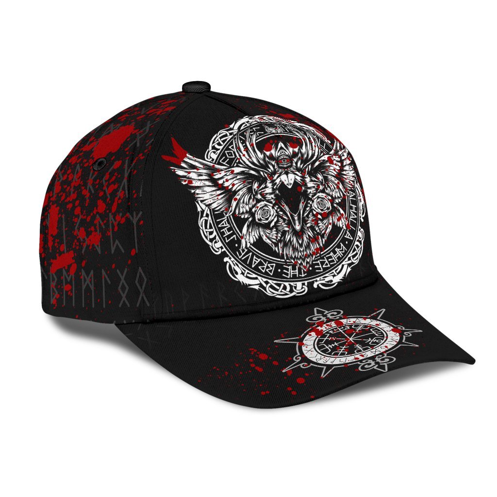 Viking Classic Cap, Raven Blood RLT12 Trucker Hats Custom Hats Gifts For Men & Women