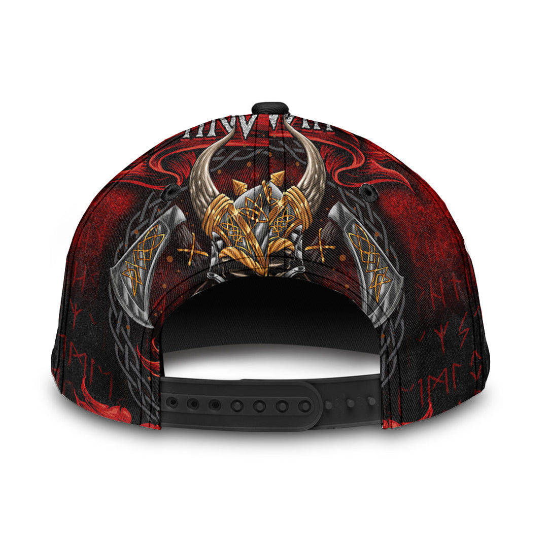 Viking Classic Cap Son of Odin Valhalla Classic Cap RLT12 Trucker Hats Custom Hats Gifts For Men & Women