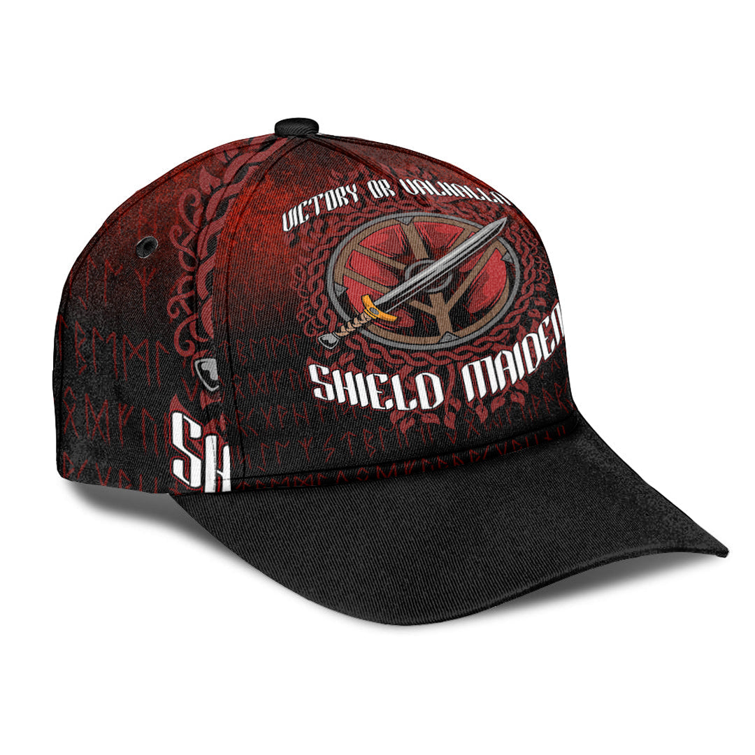 Viking Classic Cap Victory or Valhalla Classic Cap RLT12 Trucker Hats Custom Hats Gifts For Men & Women