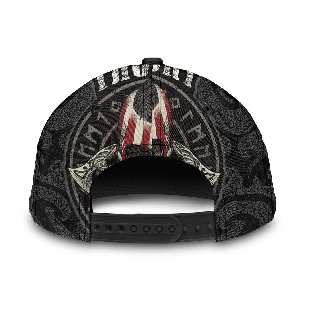 Viking Classic Cap Victory or Valhalla Special Version Classic Cap RLT12 Trucker Hats Custom Hats Gifts For Men & Women