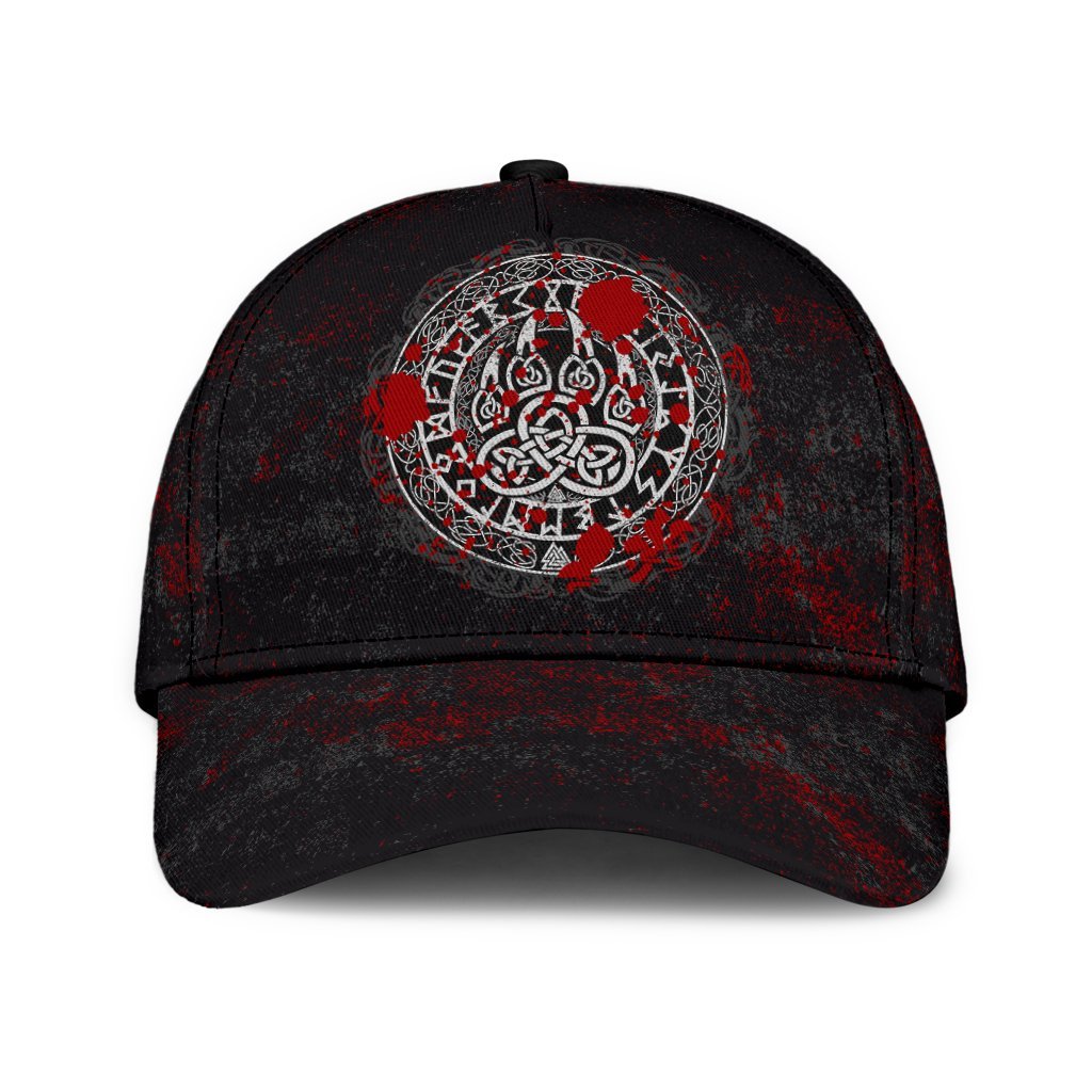 Viking Classic Cap Viking Bear Claws Blood Tattoo RLT12 Trucker Hats Custom Hats Gifts For Men & Women