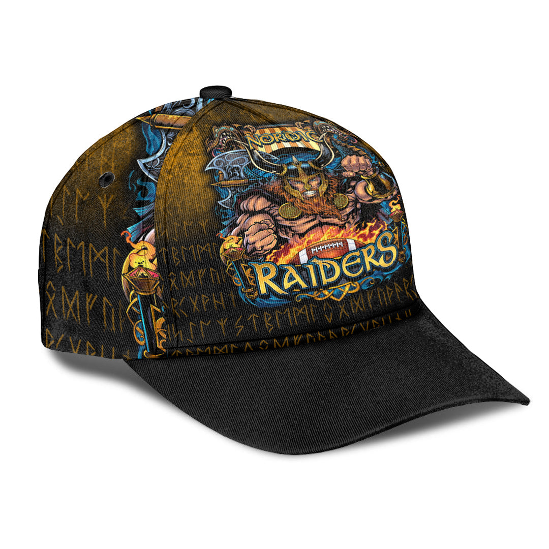 Viking Classic Cap Viking Nordic Raiders Classic Cap RLT12 Trucker Hats Custom Hats Gifts For Men & Women