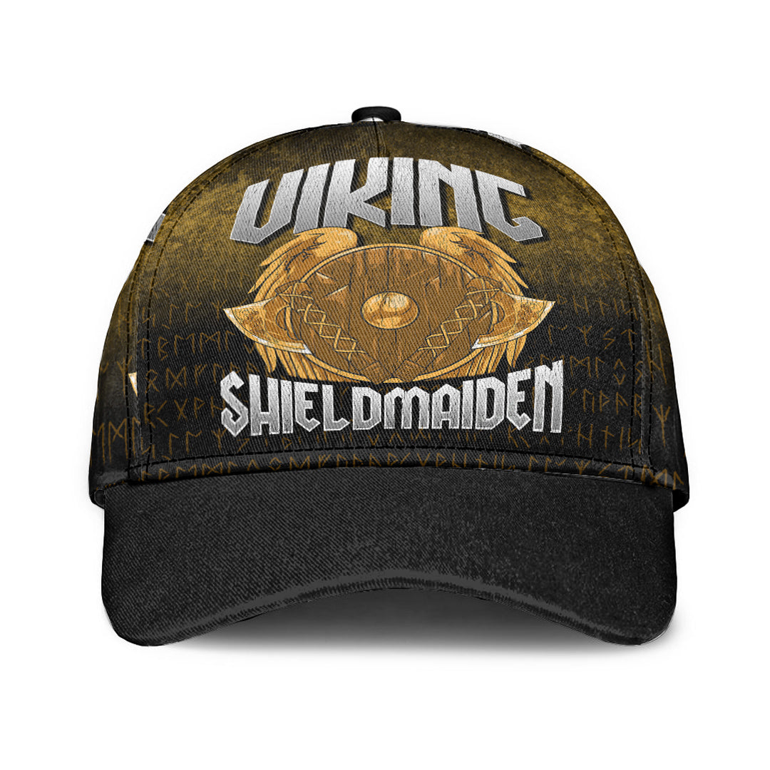 Viking Classic Cap Viking Shield Maiden Classic Cap RLT12 Trucker Hats Custom Hats Gifts For Men & Women