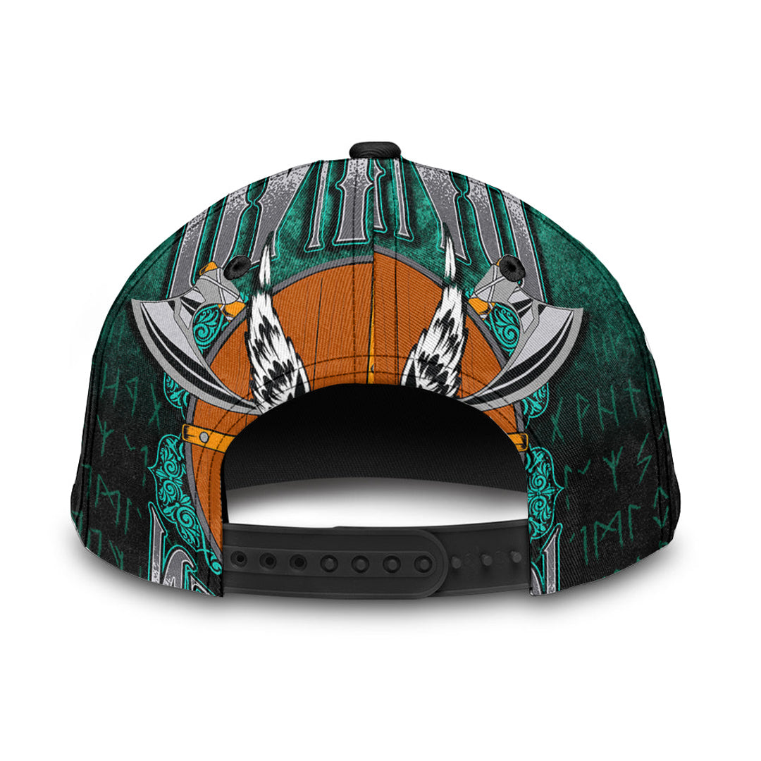 Viking Classic Cap Viking Shield Maiden Classic Cap RLT12 Trucker Hats Custom Hats Gifts For Men & Women