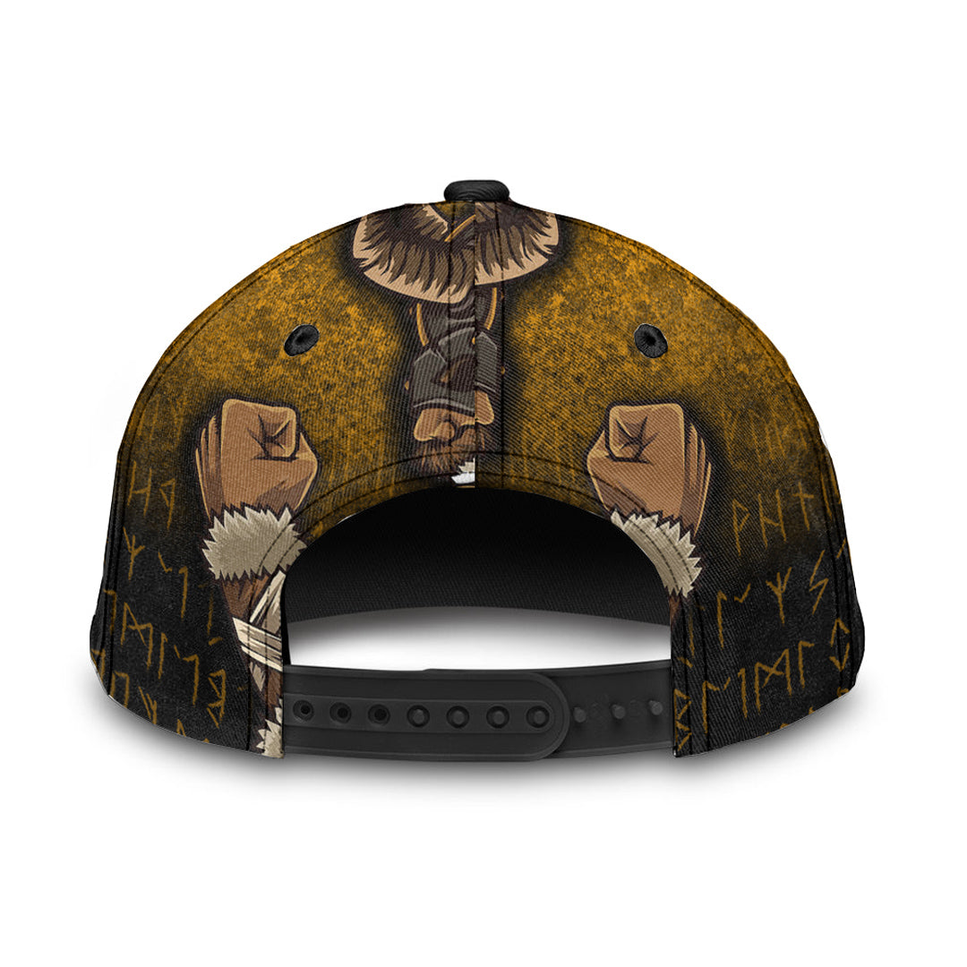 Viking Classic Cap Viking Warrior Muscles Power Classic Cap RLT12 Trucker Hats Custom Hats Gifts For Men & Women