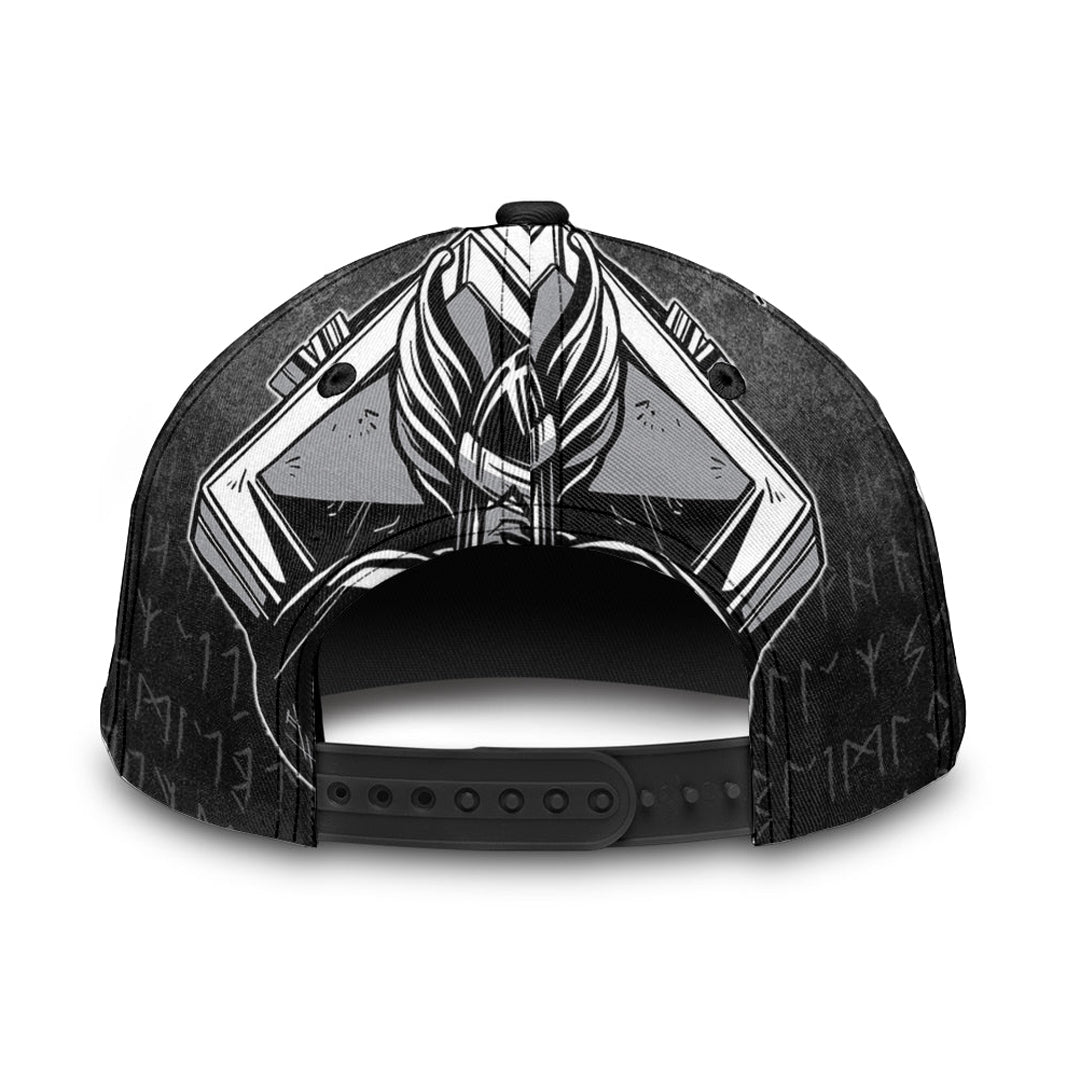 Viking Classic Cap Why Use Words? When An Axe Will Do Classic Cap RLT12 Trucker Hats Custom Hats Gifts For Men & Women