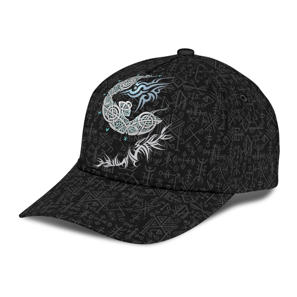 Viking Fenrir Wolf Classic Cap RLT12 Trucker Hats Custom Hats Gifts For Men & Women