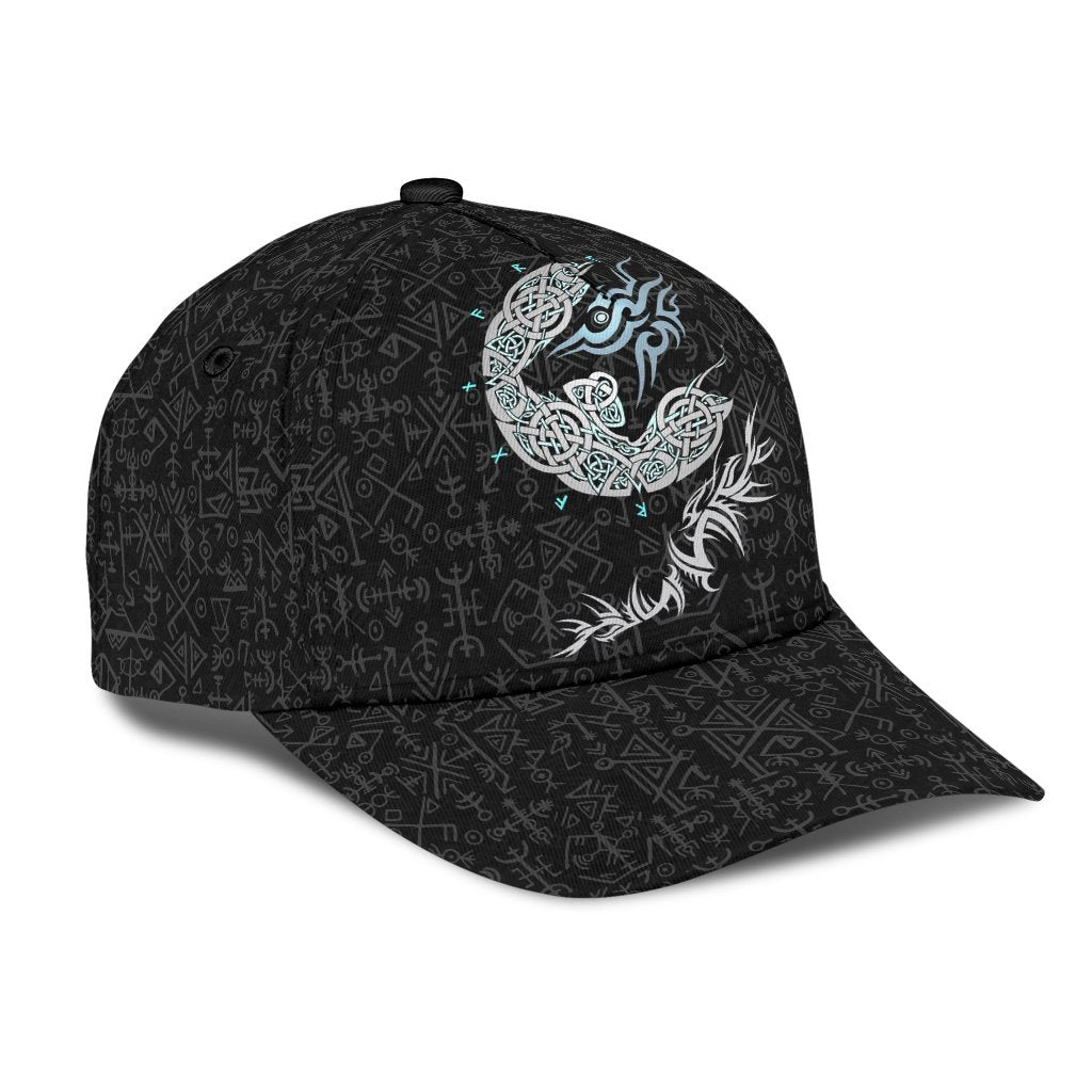 Viking Fenrir Wolf Classic Cap RLT12 Trucker Hats Custom Hats Gifts For Men & Women
