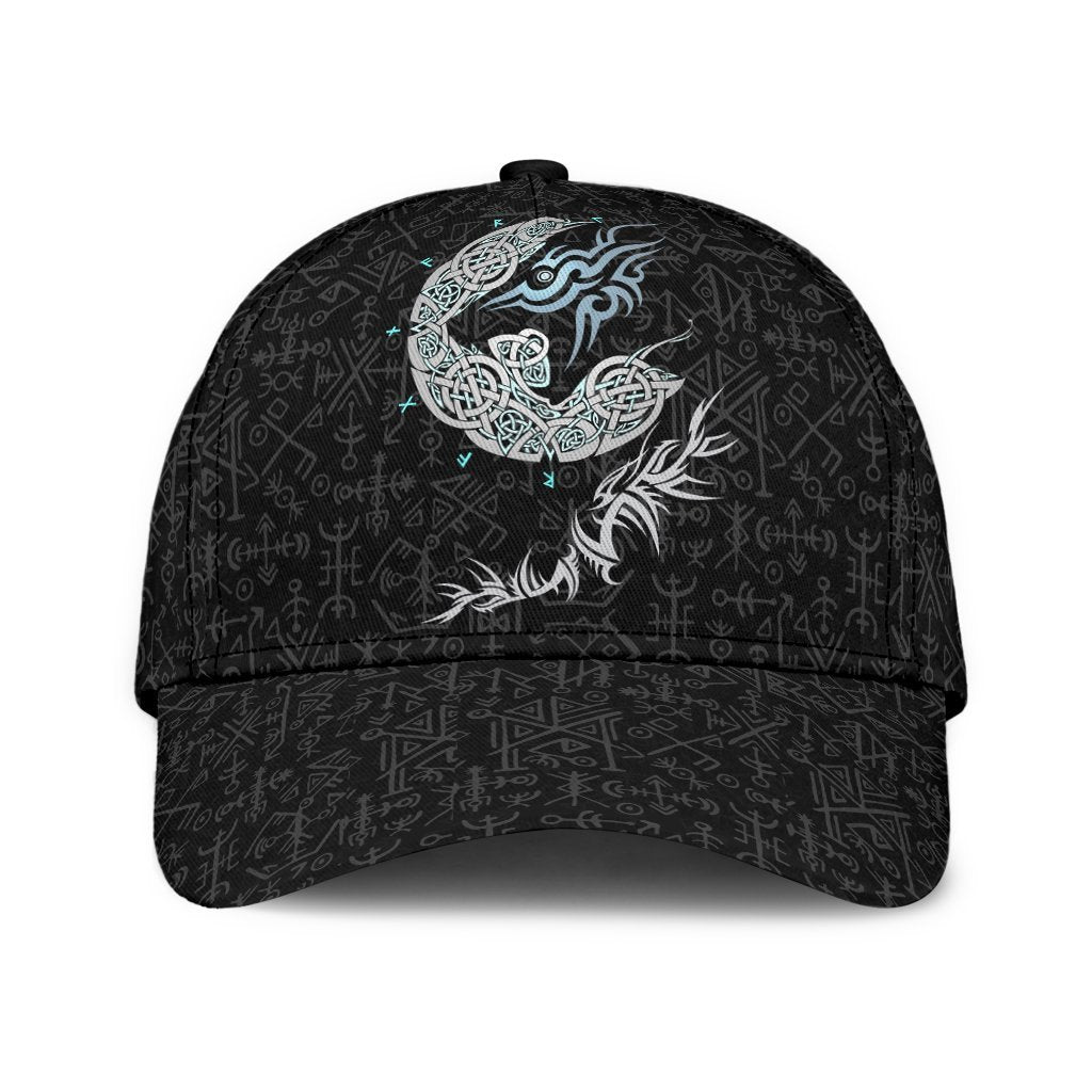 Viking Fenrir Wolf Classic Cap RLT12 Trucker Hats Custom Hats Gifts For Men & Women