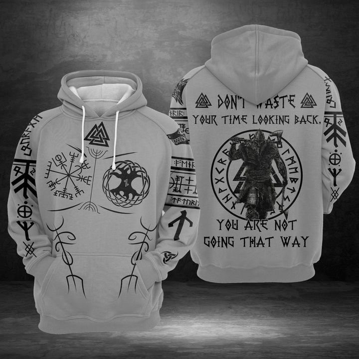 Viking Warrior 3D All Over Print Hoodie, Zip Hoodie