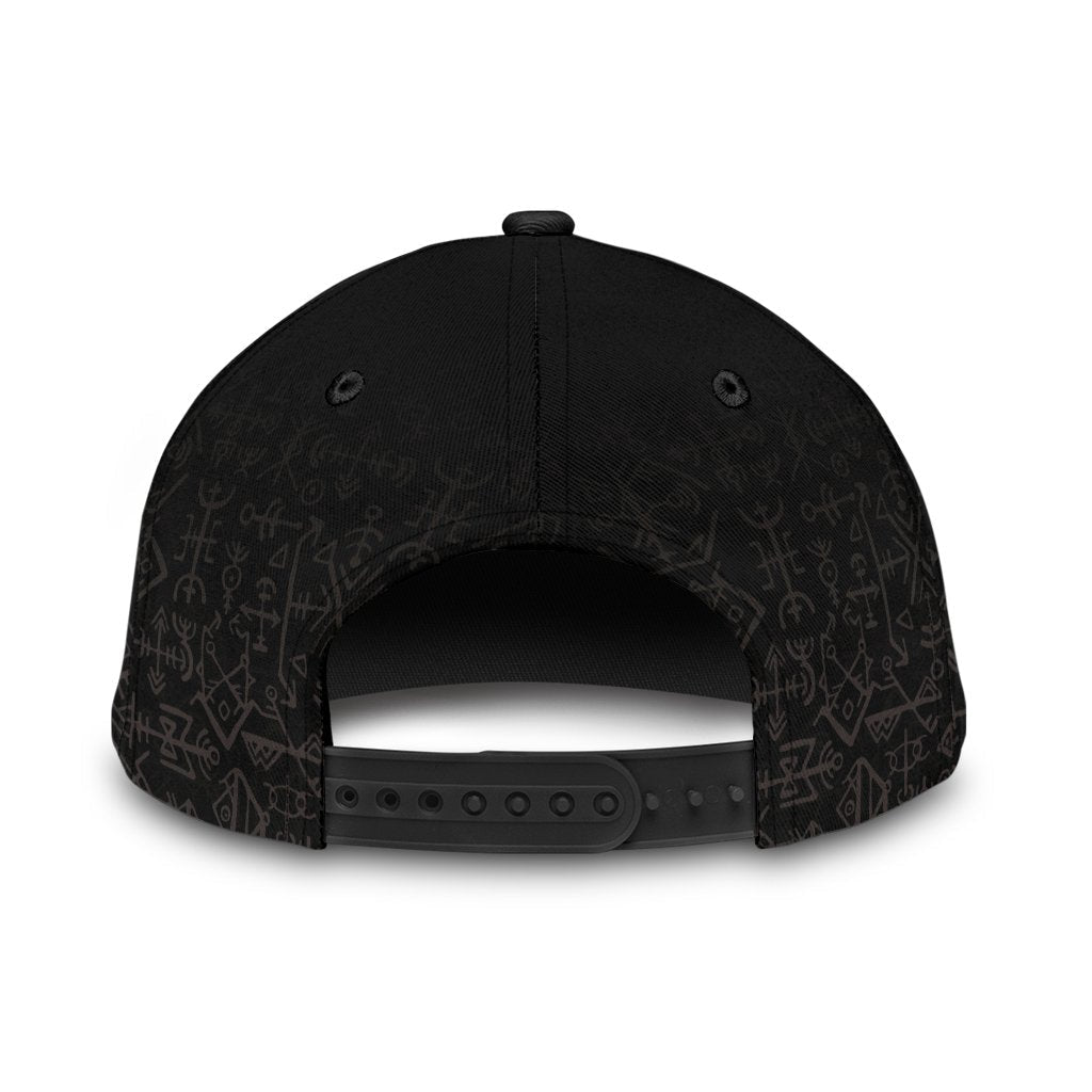 Viking Warrior Tattoo Odin Classic Cap RLT12 Trucker Hats Custom Hats Gifts For Men & Women