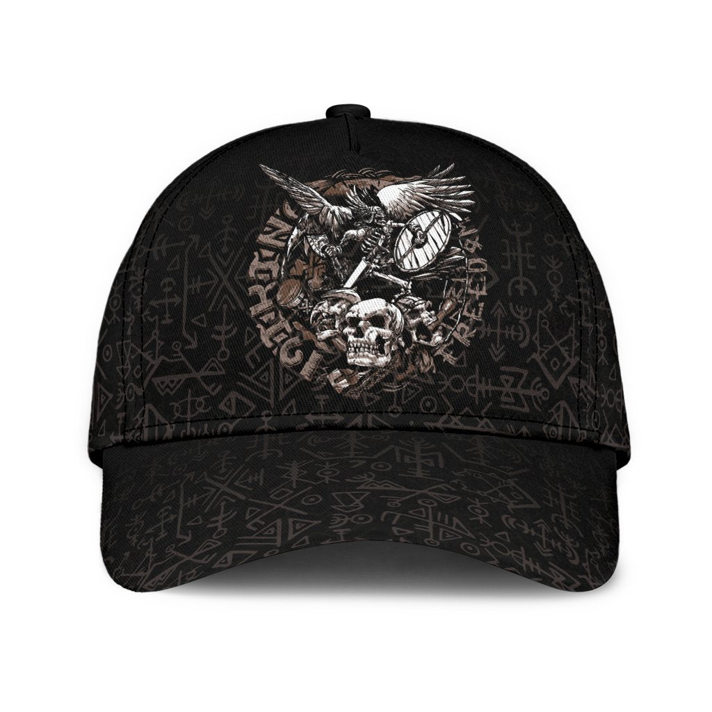 Viking Warrior Tattoo Odin Classic Cap RLT12 Trucker Hats Custom Hats Gifts For Men & Women