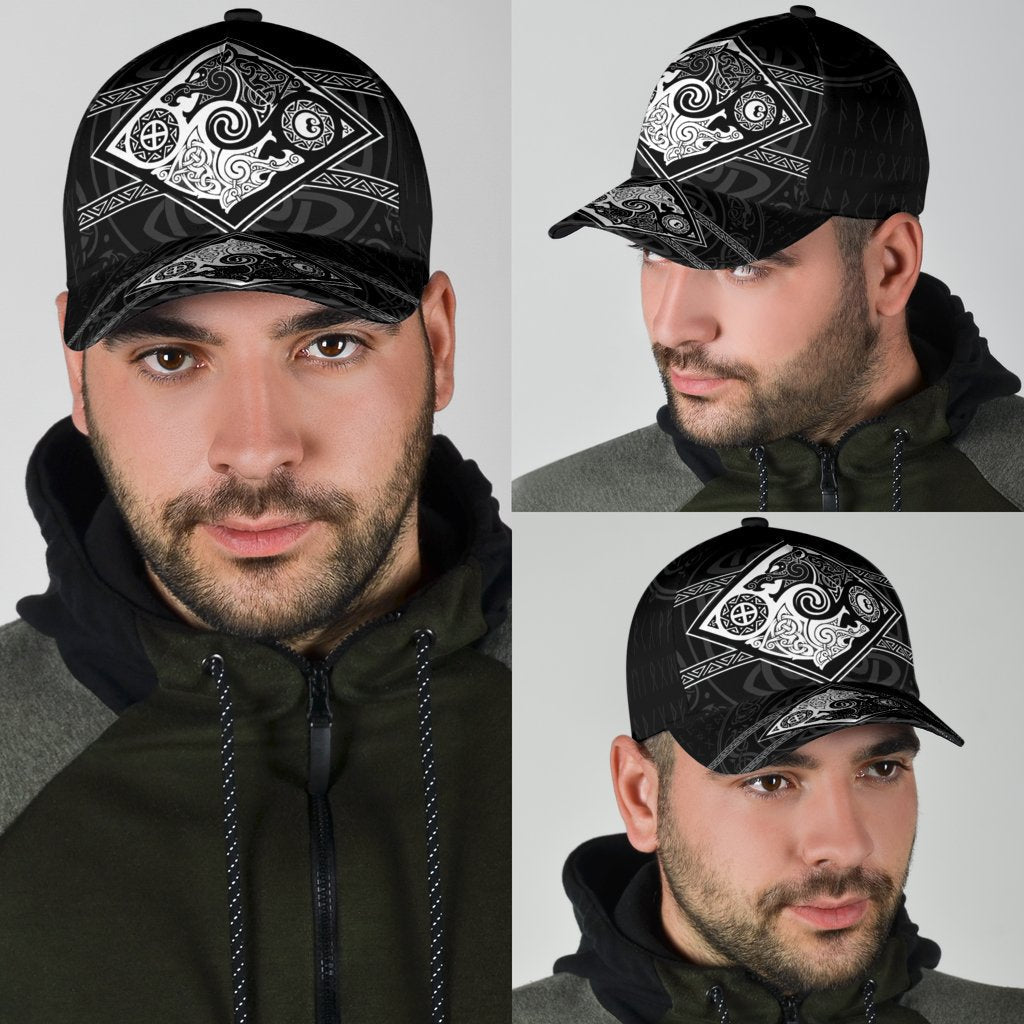 Vikings Classic Cap The Wolves, Skoll and Hati RLT12 Trucker Hats Custom Hats Gifts For Men & Women