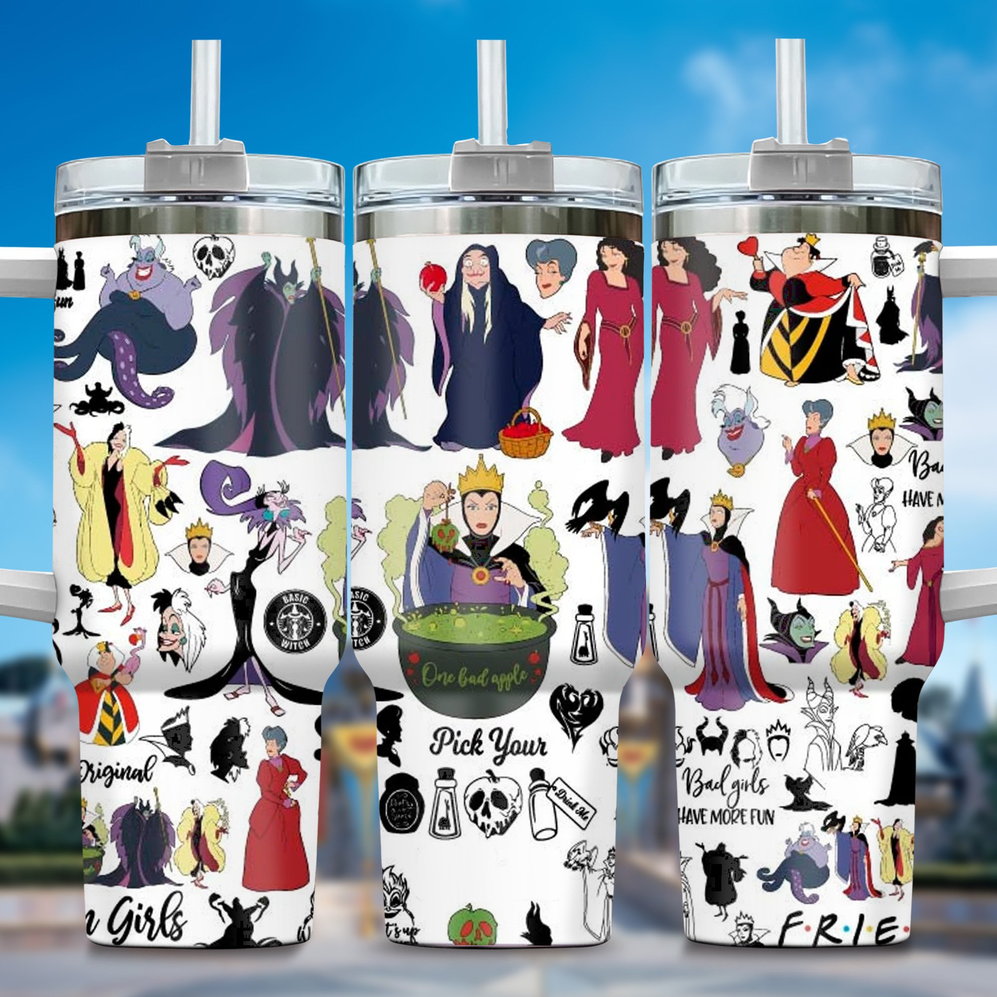 Villains Movies Custom Stanley Cup 40 oz 30 oz Tumbler With HandleTVC2301361