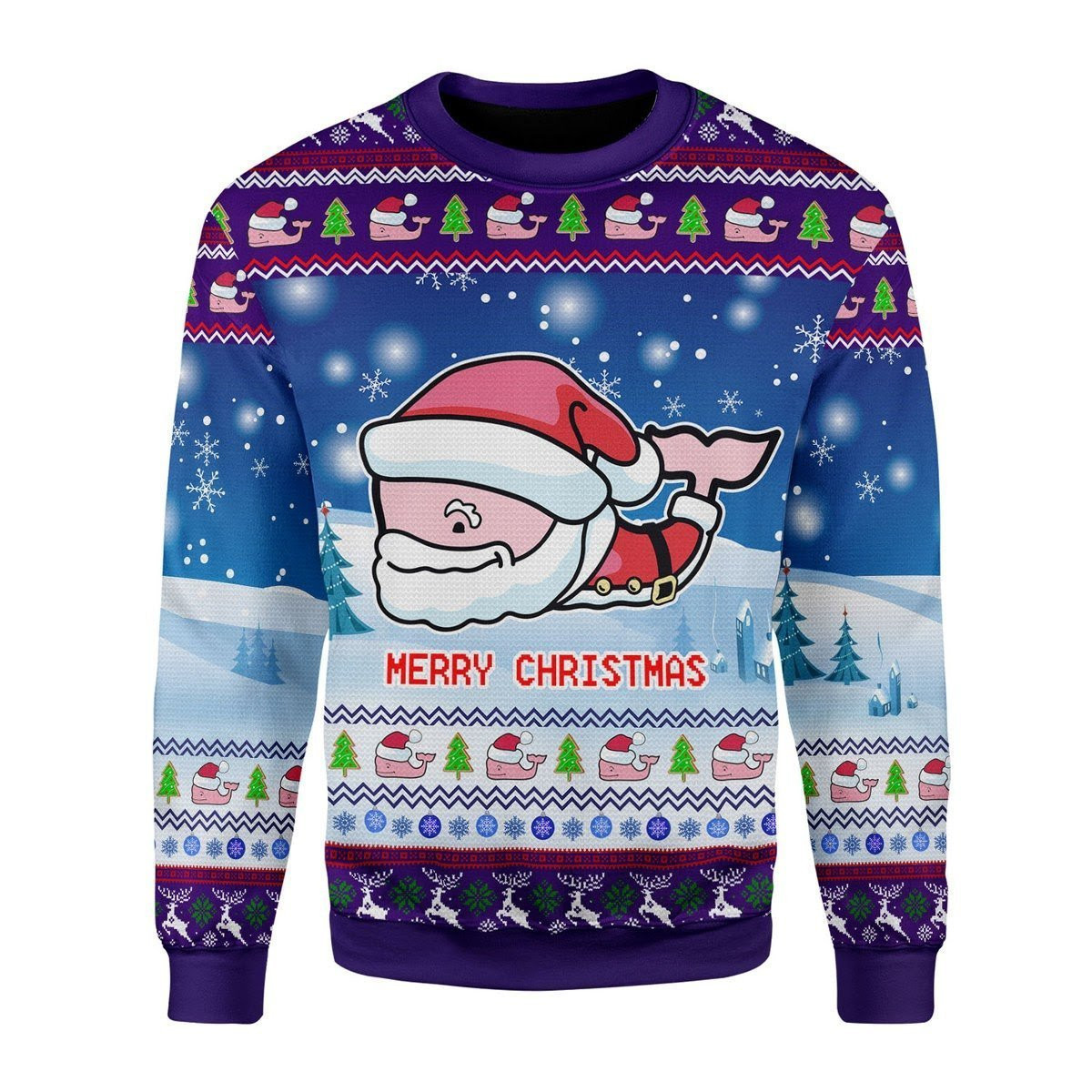 Vineyard Vines Ugly Christmas Sweater Adult 3D Funny Matching for family