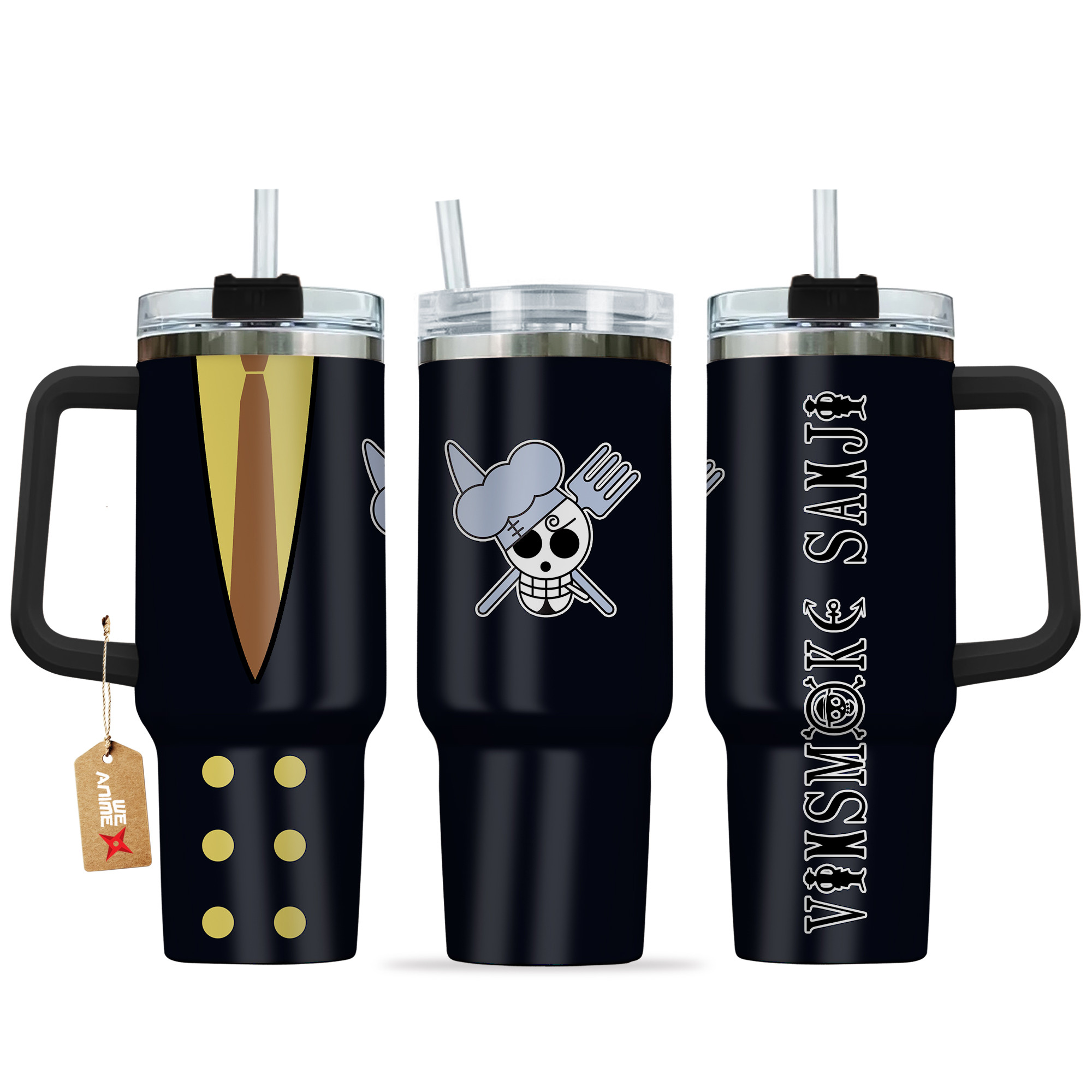 Vinsmoke Sanji One Piece Anime Custom Stanley Cup 40 oz 30 oz Tumbler With HandleTVC2301138