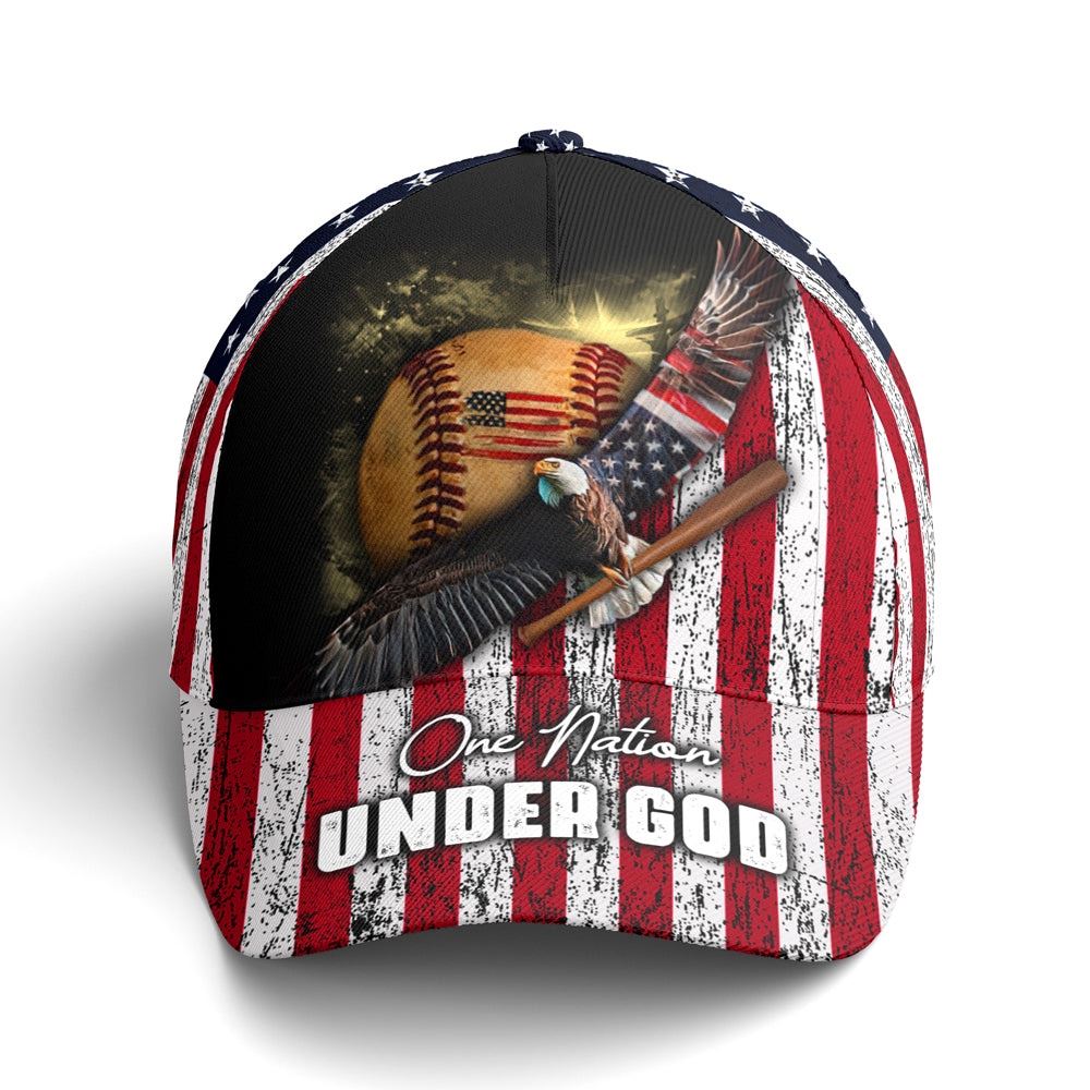 Vintage Baseball American Eagle Baseball Cap, Christian, Jesus Hat Trucker Hats Custom Hats Gifts For Men & Women