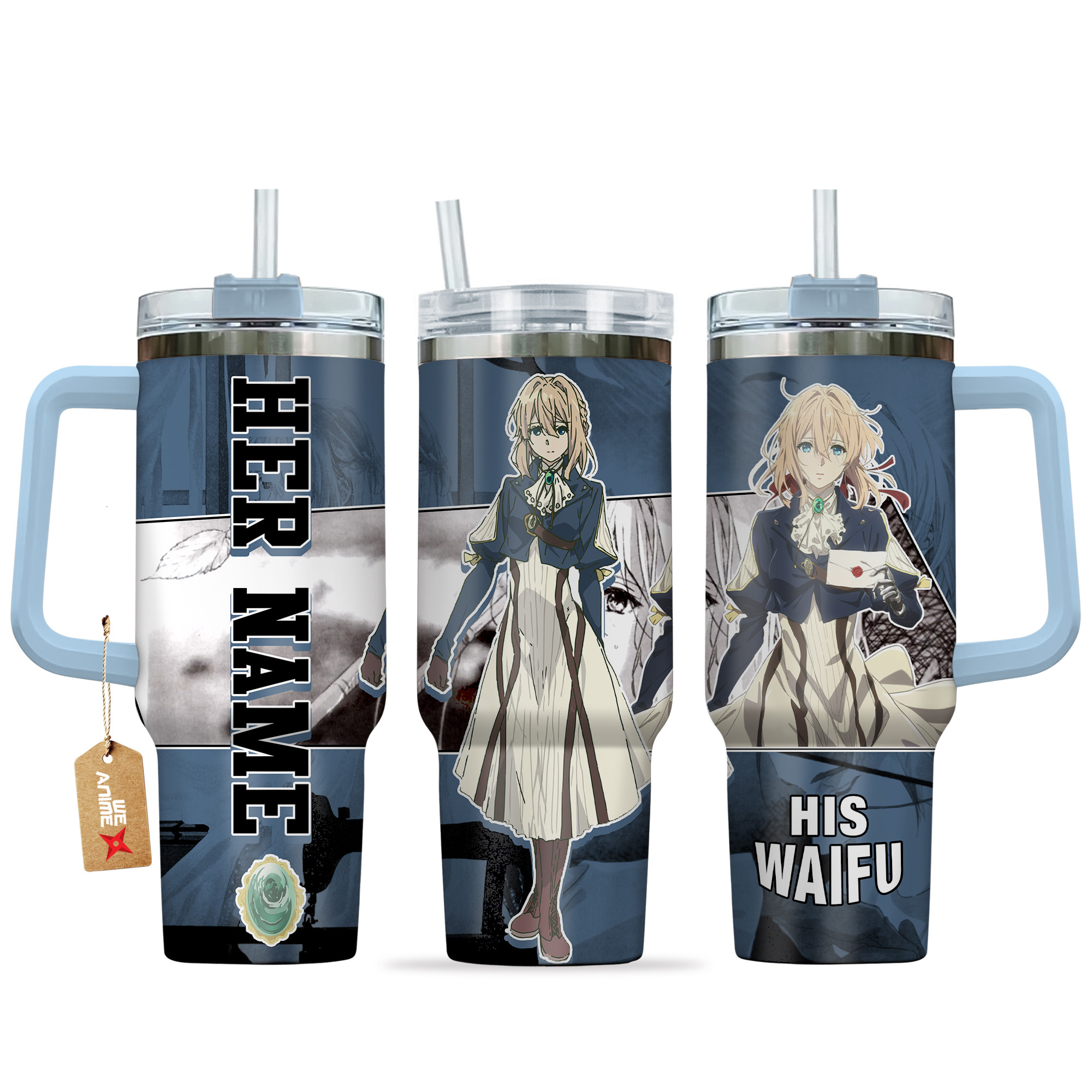 Violet Evergarden Anime Custom Stanley Cup 40 oz 30 oz Tumbler With HandleTVC2301137