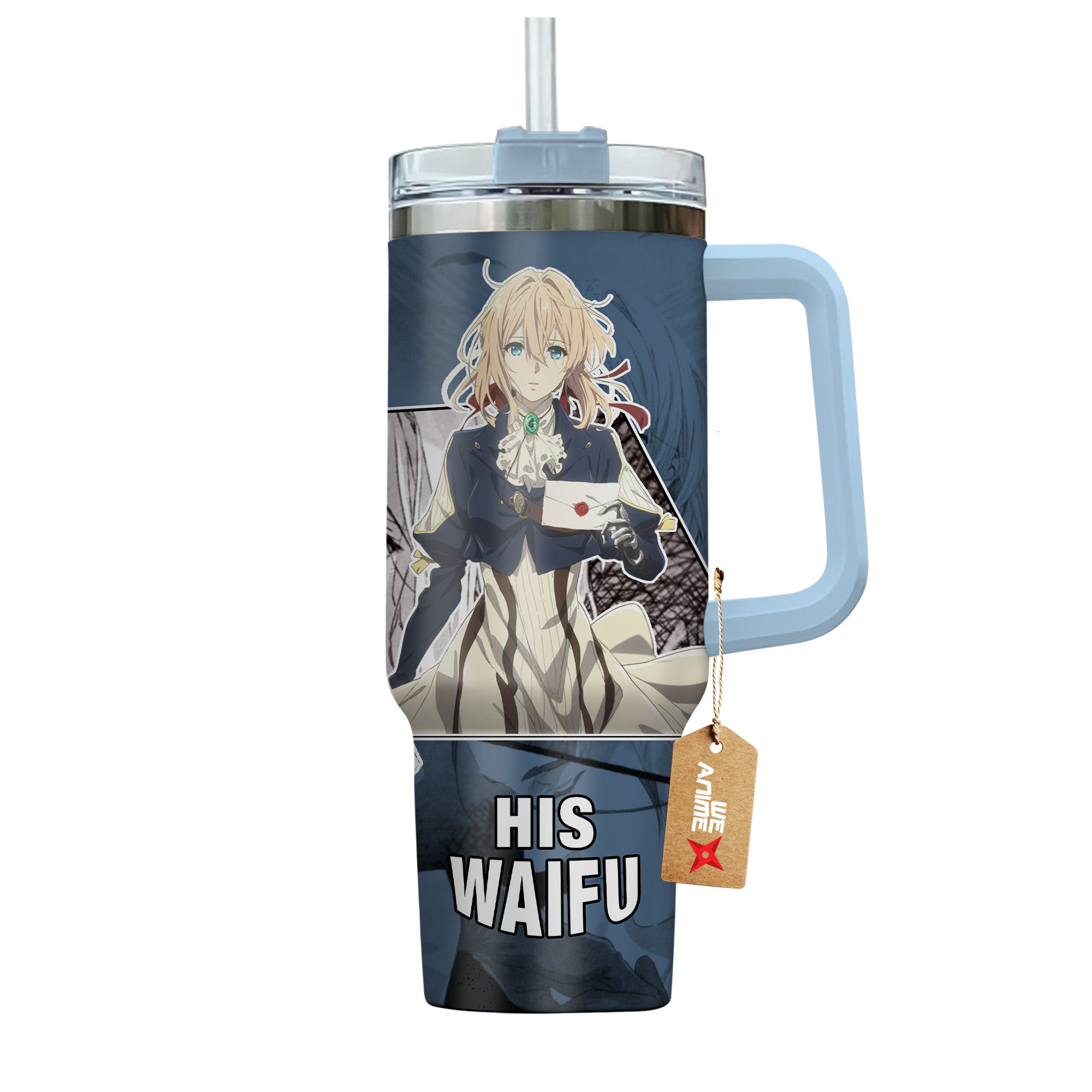 Violet Evergarden Anime Custom Stanley Cup 40 oz 30 oz Tumbler With HandleTVC2301137 - Image 4