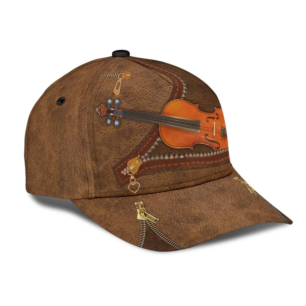 Violin Classic Cap, Gift for Music Lovers, Violin Lovers Trucker Hats Custom Hats Gifts For Men & Women