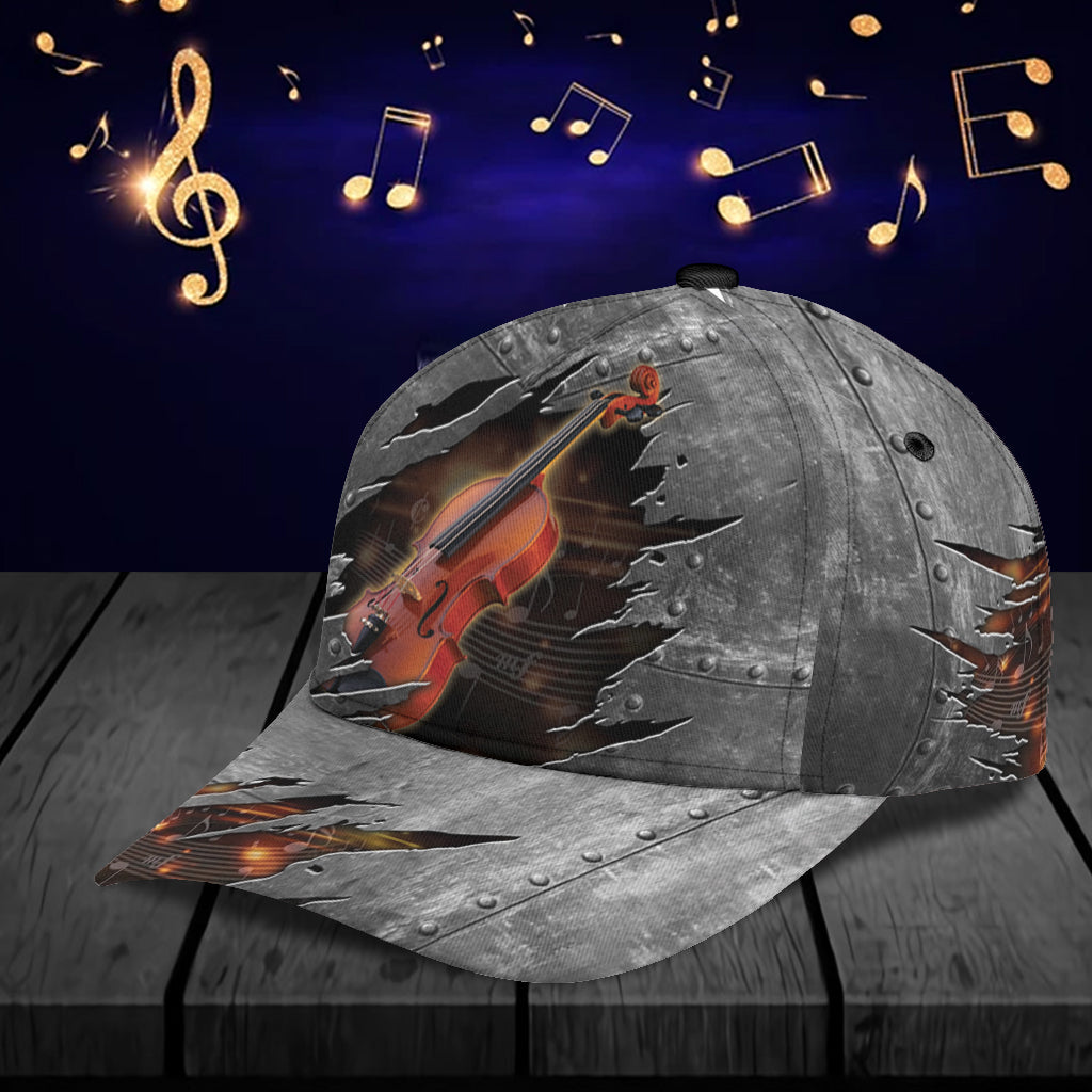 Violin Classic Cap, Gift for Music Lovers, Violin Lovers Trucker Hats Custom Hats Gifts For Men & Women