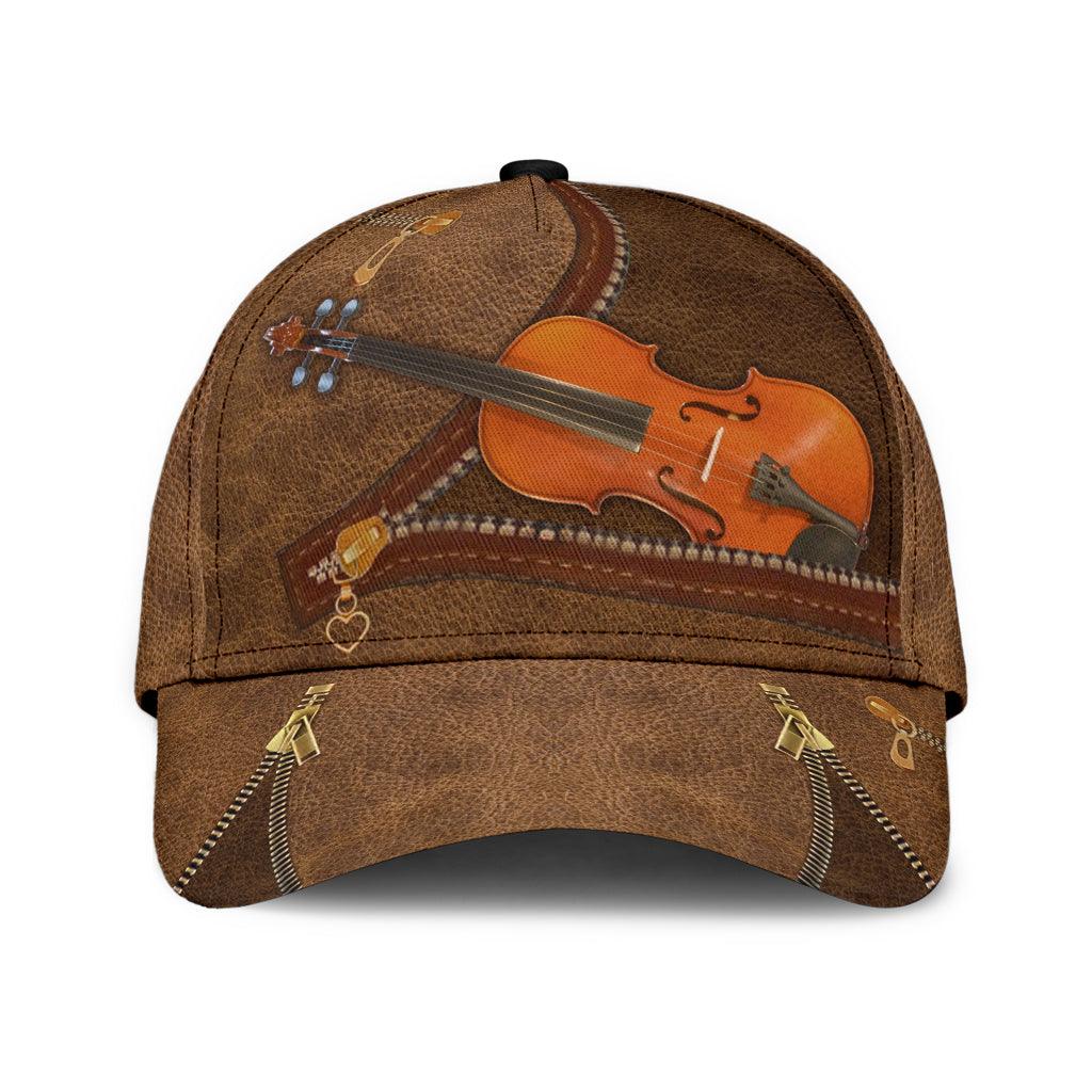 Violin Classic Cap, Gift for Music Lovers, Violin Lovers Trucker Hats Custom Hats Gifts For Men & Women