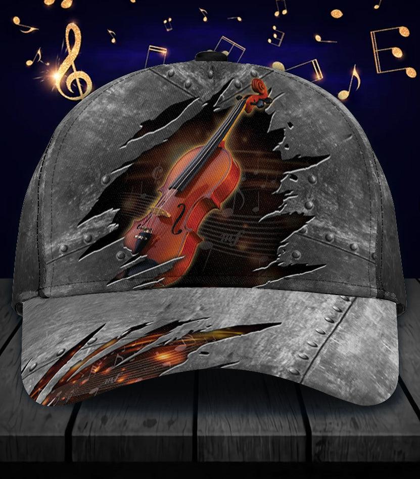 Violin Classic Cap, Gift for Music Lovers, Violin Lovers Trucker Hats Custom Hats Gifts For Men & Women