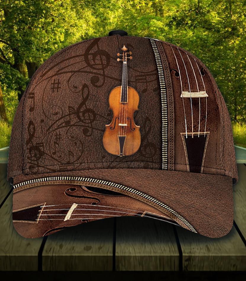 Violin Classic Cap, Gift for Music Lovers, Violin Lovers Trucker Hats Custom Hats Gifts For Men & Women