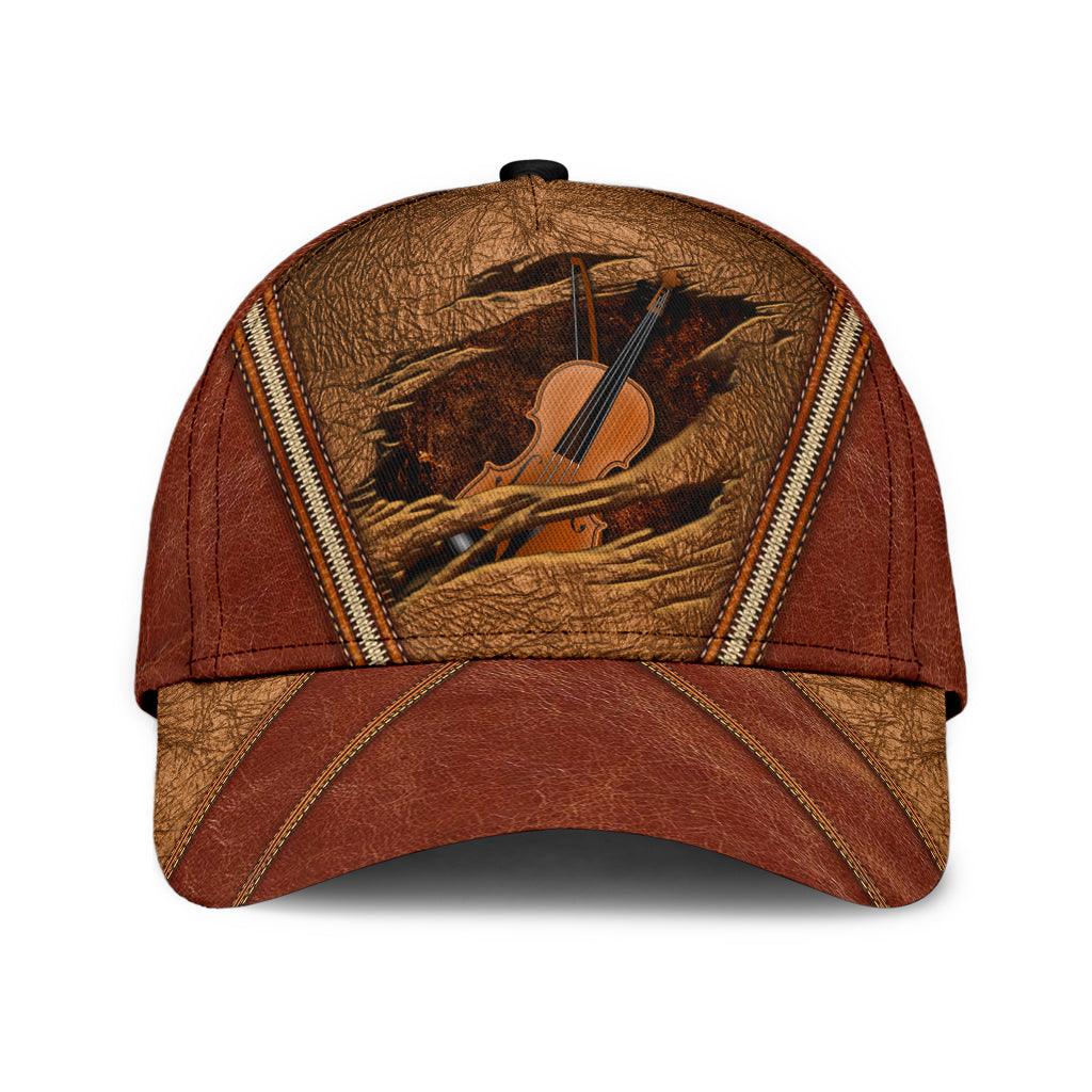 Violin Classic Cap, Gift for Music Lovers, Violin Lovers Trucker Hats Custom Hats Gifts For Men & Women