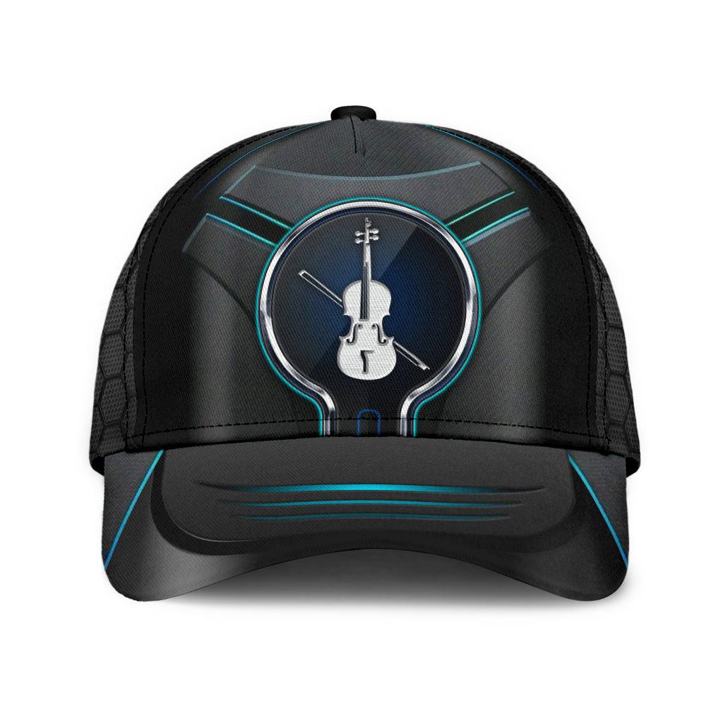 Violin Classic Cap, Gift for Music Lovers, Violin Lovers Trucker Hats Custom Hats Gifts For Men & Women