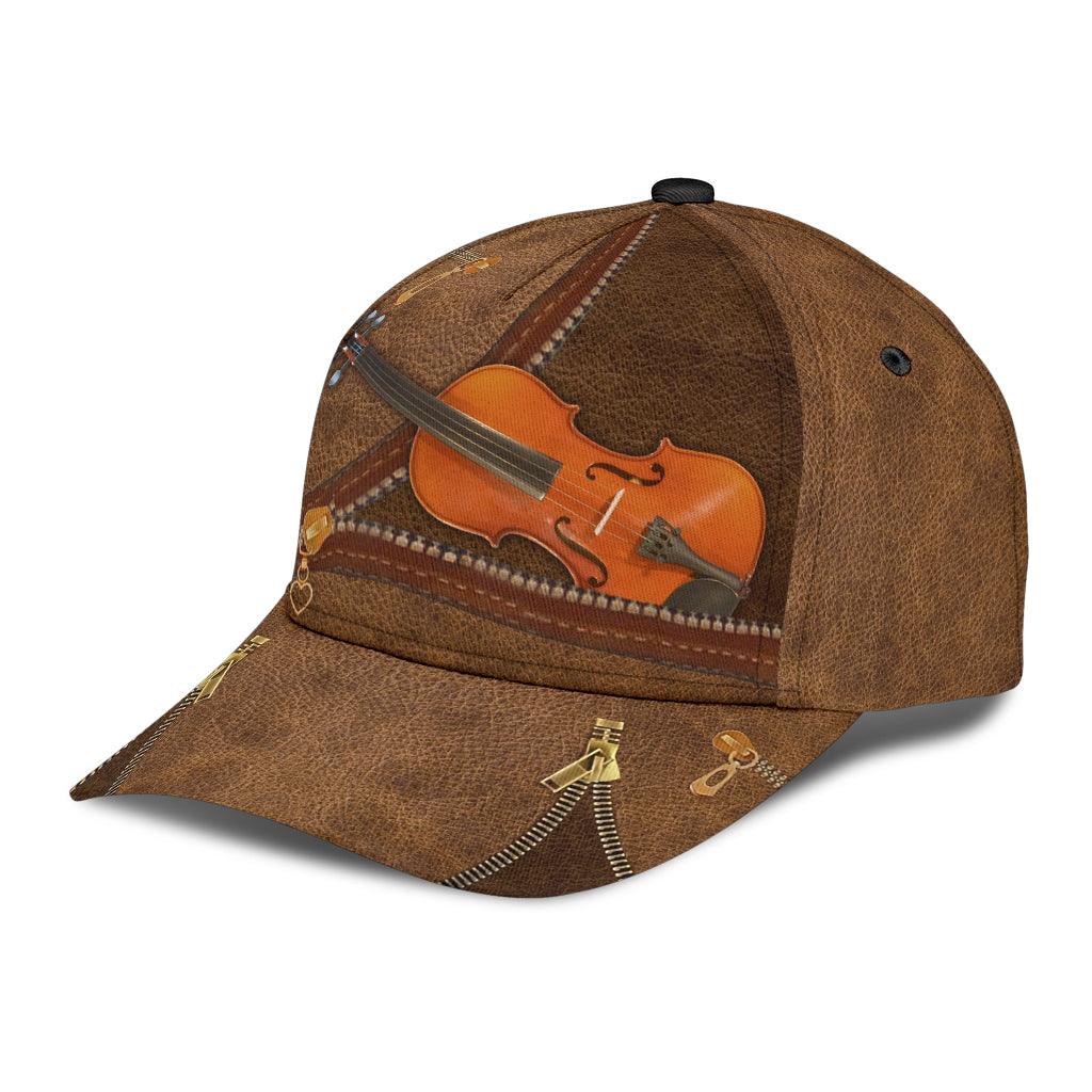 Violin Classic Cap, Gift for Music Lovers, Violin Lovers Trucker Hats Custom Hats Gifts For Men & Women