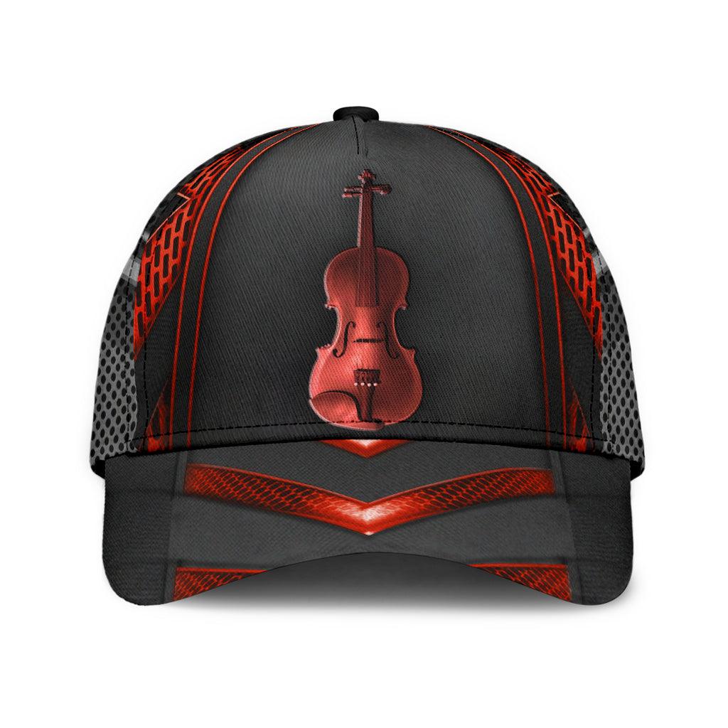 Violin Classic Cap, Gift for Music Lovers, Violin Lovers Trucker Hats Custom Hats Gifts For Men & Women