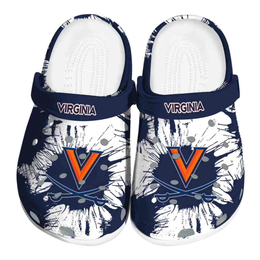Virginia Cavaliers Splatter Graphics ClogTVC1801719