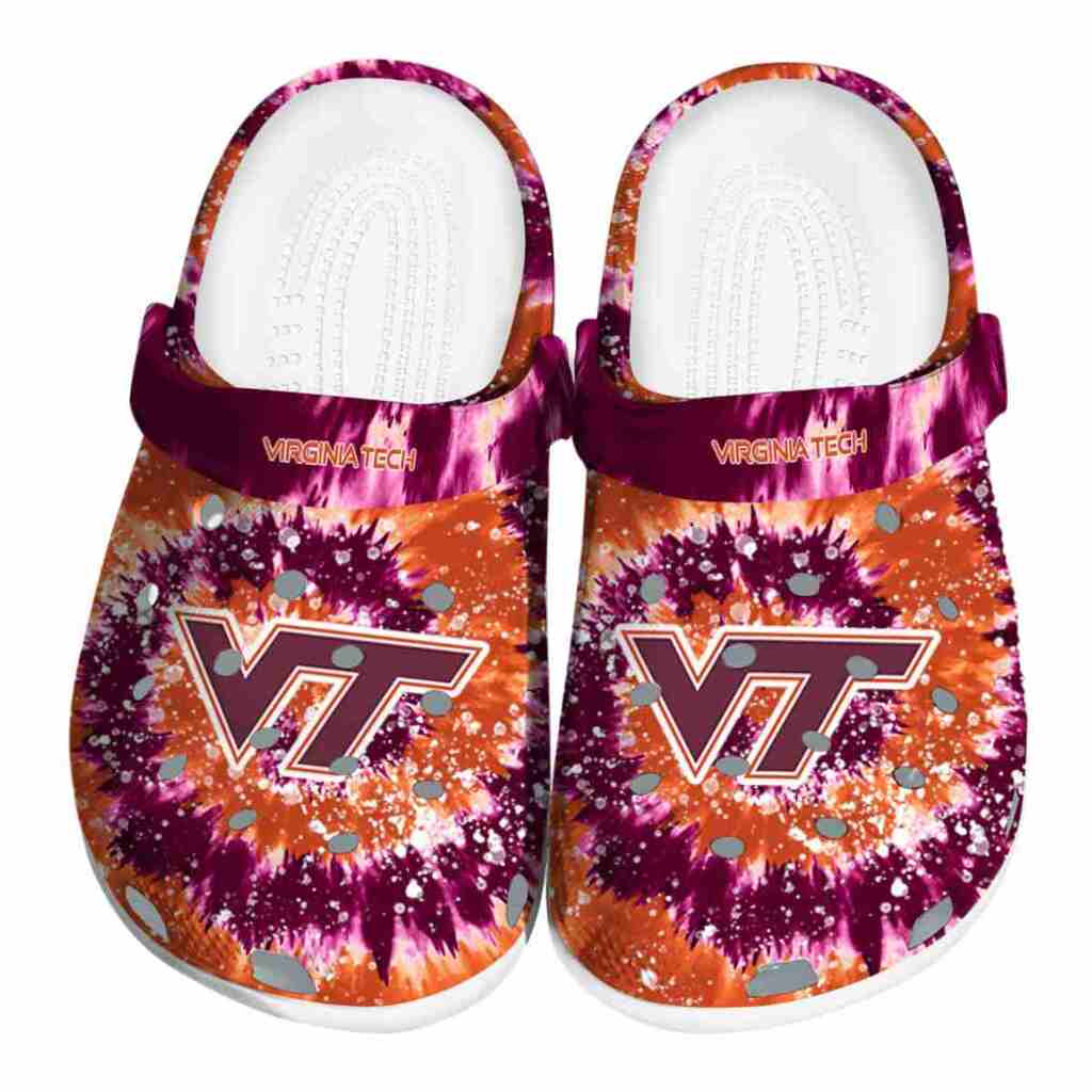 Virginia Tech Hokies Radiant Burst Effect ClogTVC1801133