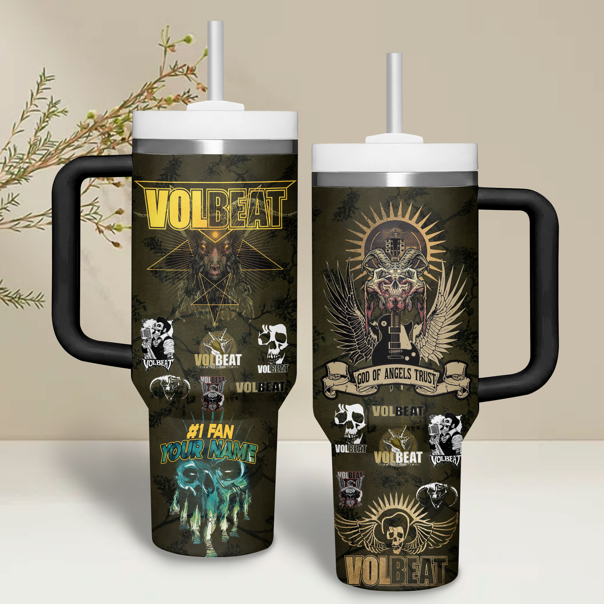 Volbeat Band Music Custom Stanley Cup 40 oz 30 oz Tumbler With HandleTVC2301182 - Image 2
