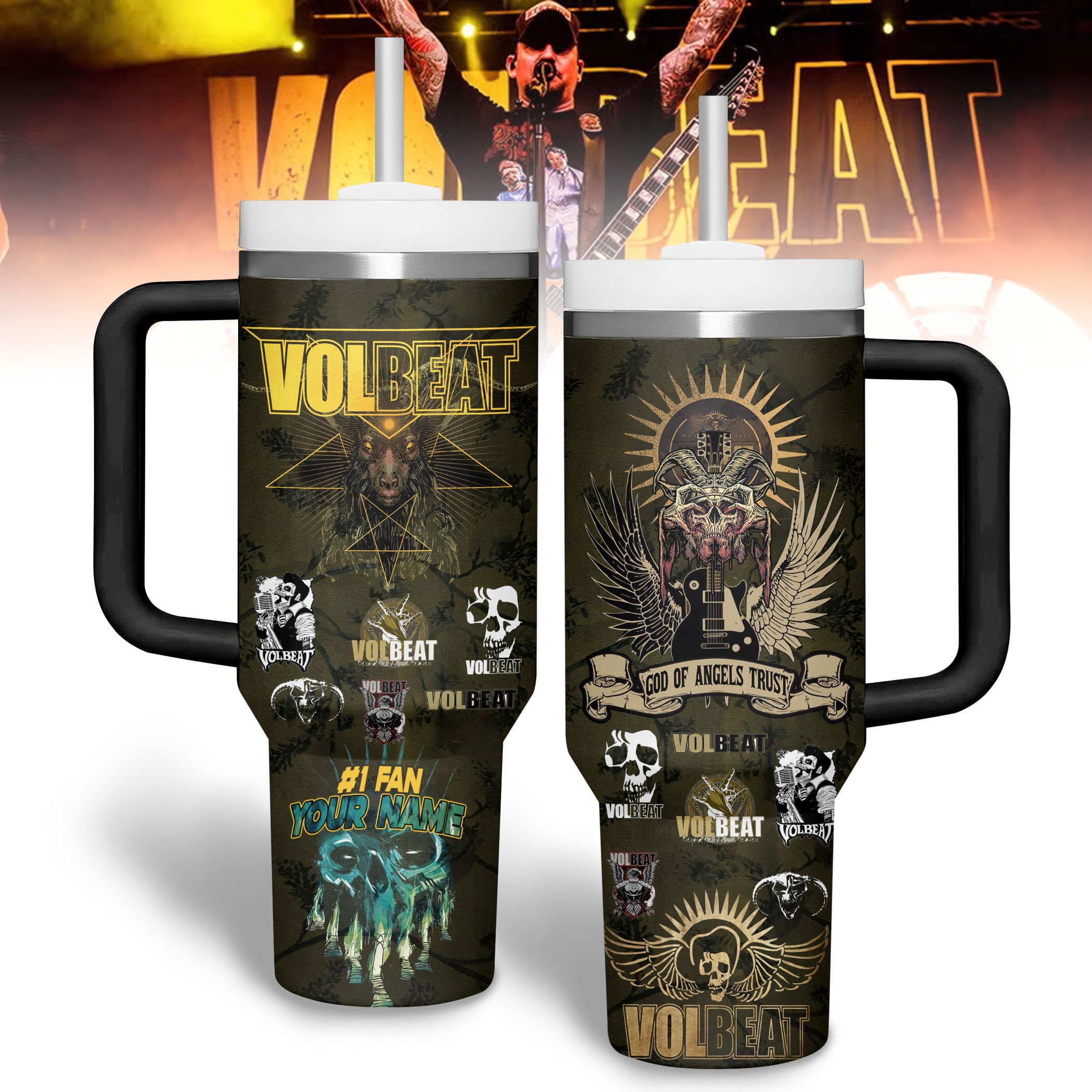 Volbeat Band Music Custom Stanley Cup 40 oz 30 oz Tumbler With HandleTVC2301182